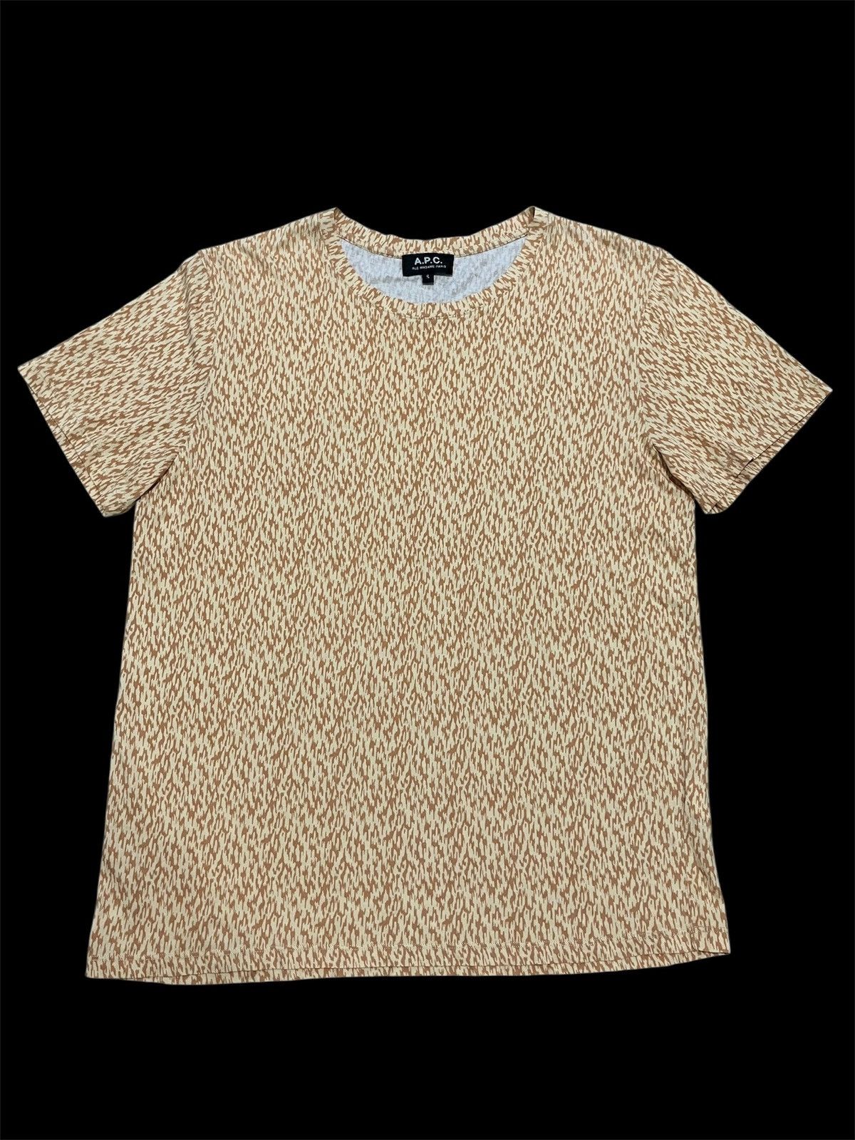 A.P.C. × Vintage Vintage A.P.C Leopard Pattern Design Sweatshirts Size S / US 4 / IT 40 - 1 Thumbnail