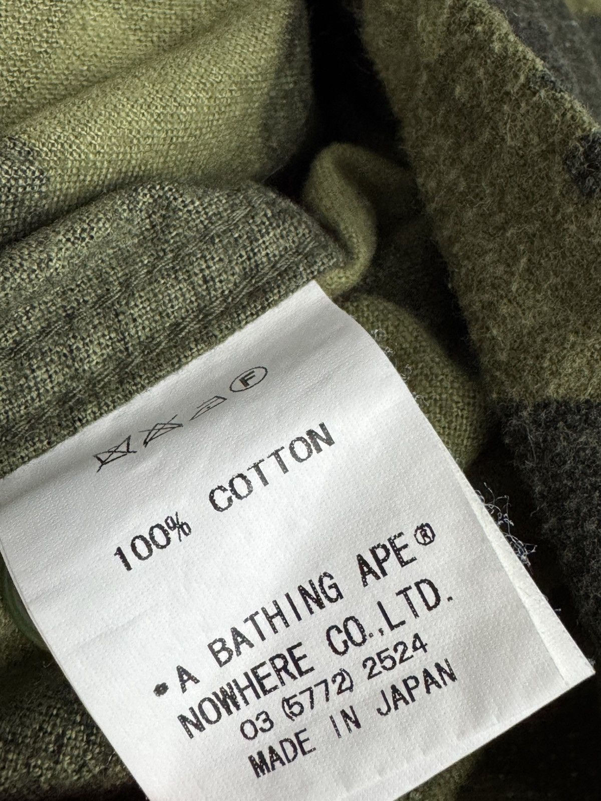 Bape A Bathing Ape Bape Camo Open Collar Shirt Size US L / EU 52-54 / 3 - 4 Thumbnail