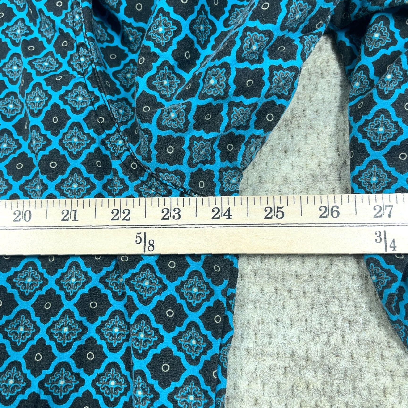 Wrangler VINTAGE Wrangler Western Shirt Men XL Teal Blue Pearl Snap Button Up Cowboy Wrancher Size US XL / EU 56 / 4 - 7 Thumbnail