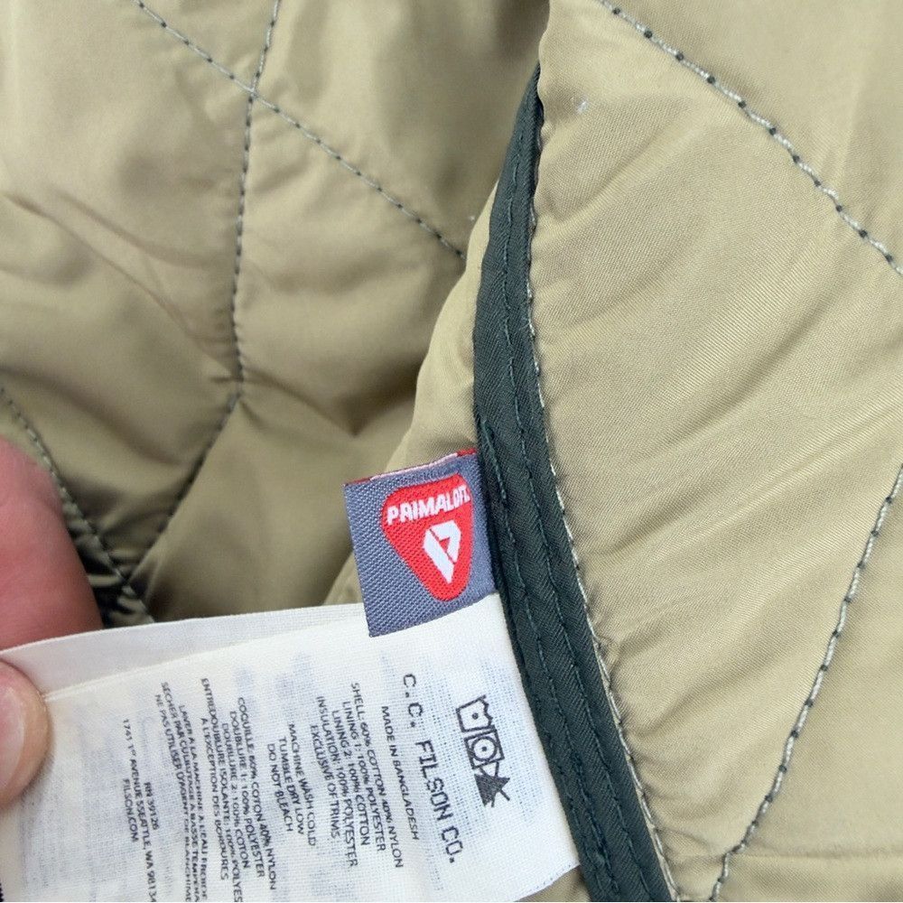 Filson CC Filson Co Men's Size XL Quilted Primalot Pack Jacket in Size US XL / EU 56 / 4 - 9 Thumbnail
