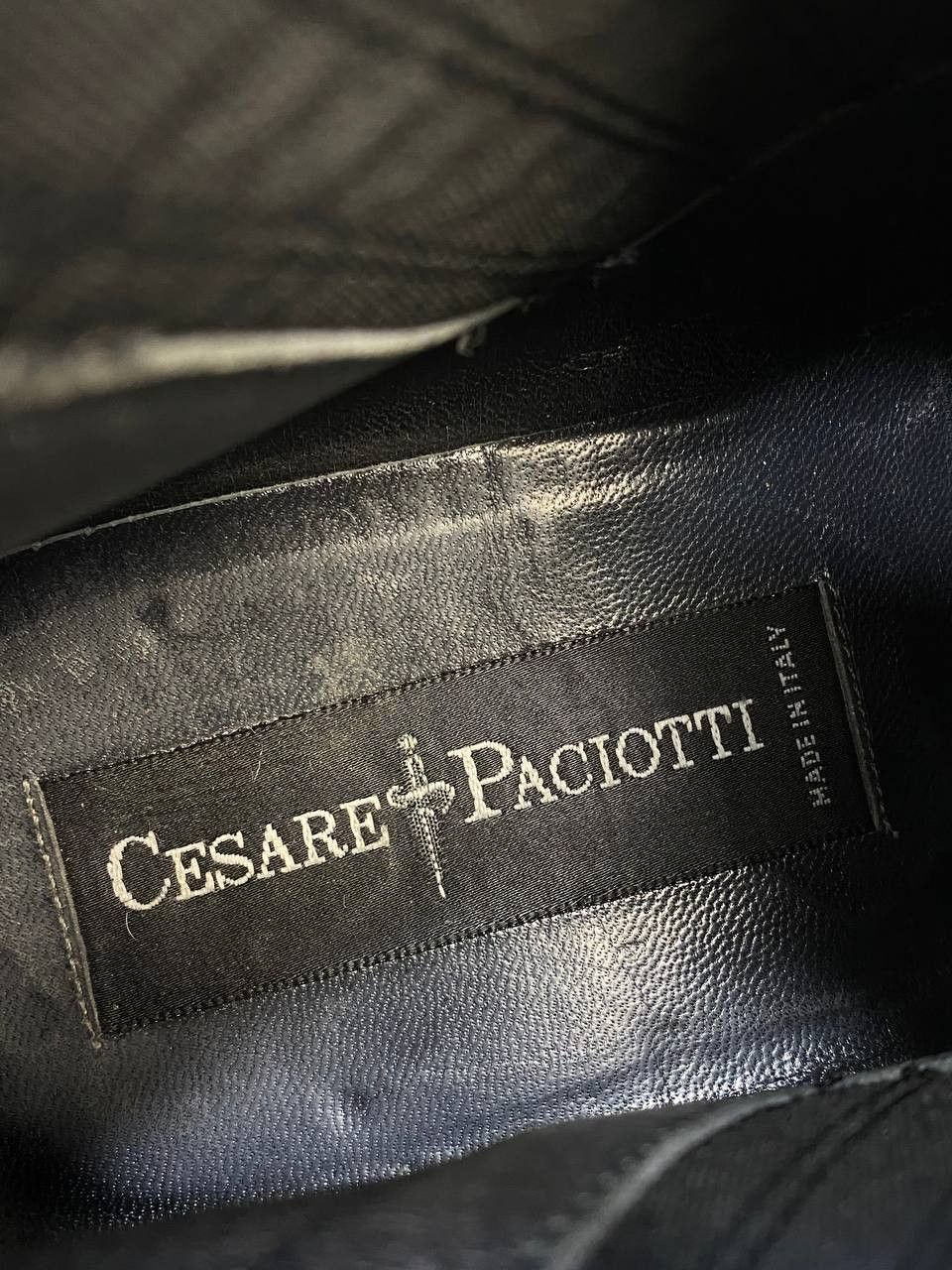 Paciotti Cesare Paciotti Leather Chelsea Ankle Square Toe Boots Size US 10 / EU 43 - 18 Thumbnail
