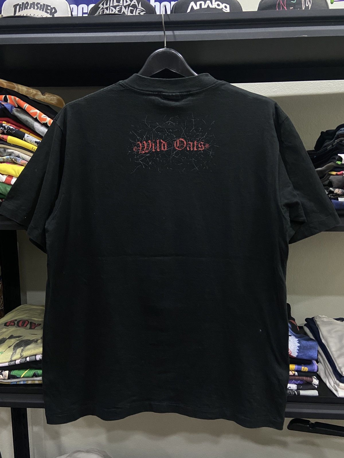 Band Tees × Vintage Rare Vintage 90s Wild Oats Bone Pushead rock Band TShirt Size US L / EU 52-54 / 3 - 10 Thumbnail