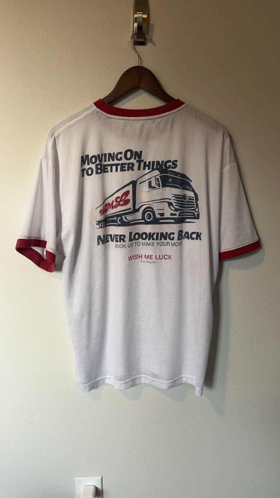 Wish Me Luck Wish Me Luck Feather Weight Movers Tee Size US L / EU 52-54 / 3 - 4 Thumbnail