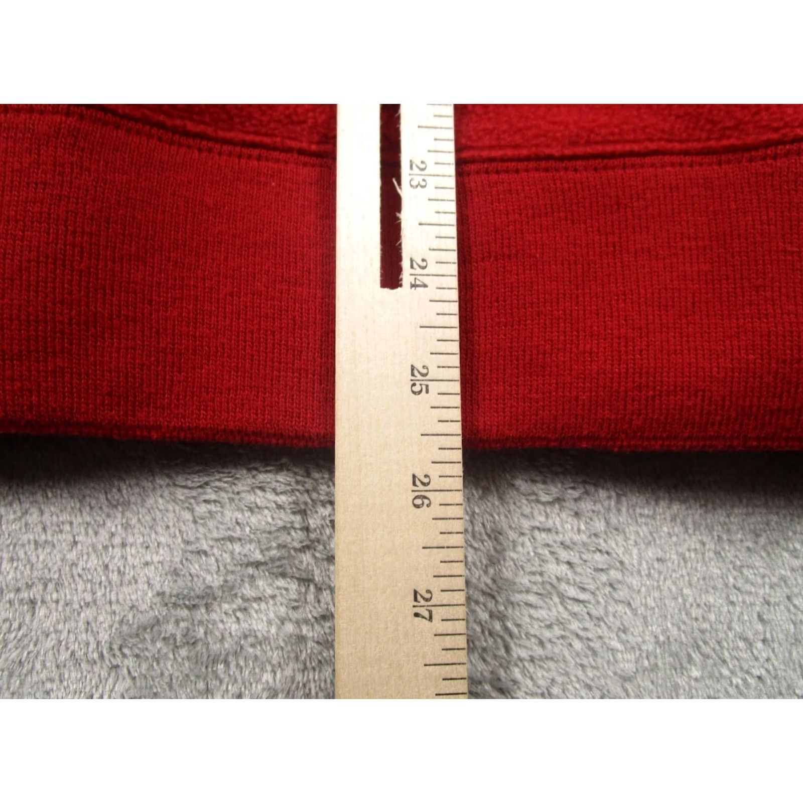 Disney Disney Sweater Womens Small Red Fleece Pullover Mickey Mouse Pullover Size S / US 4 / IT 40 - 7 Thumbnail