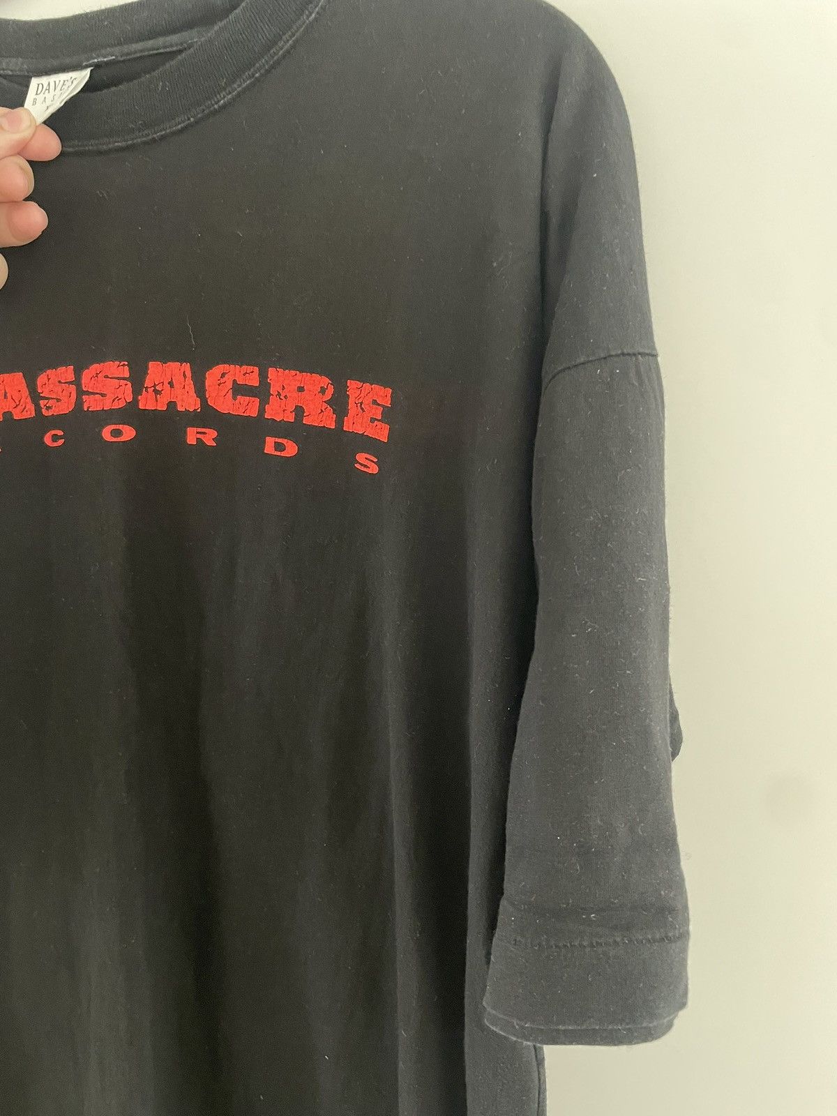 Band Tees 1990's Massacre records death metal Tshirt vintage tee Size US XL / EU 56 / 4 - 3 Thumbnail