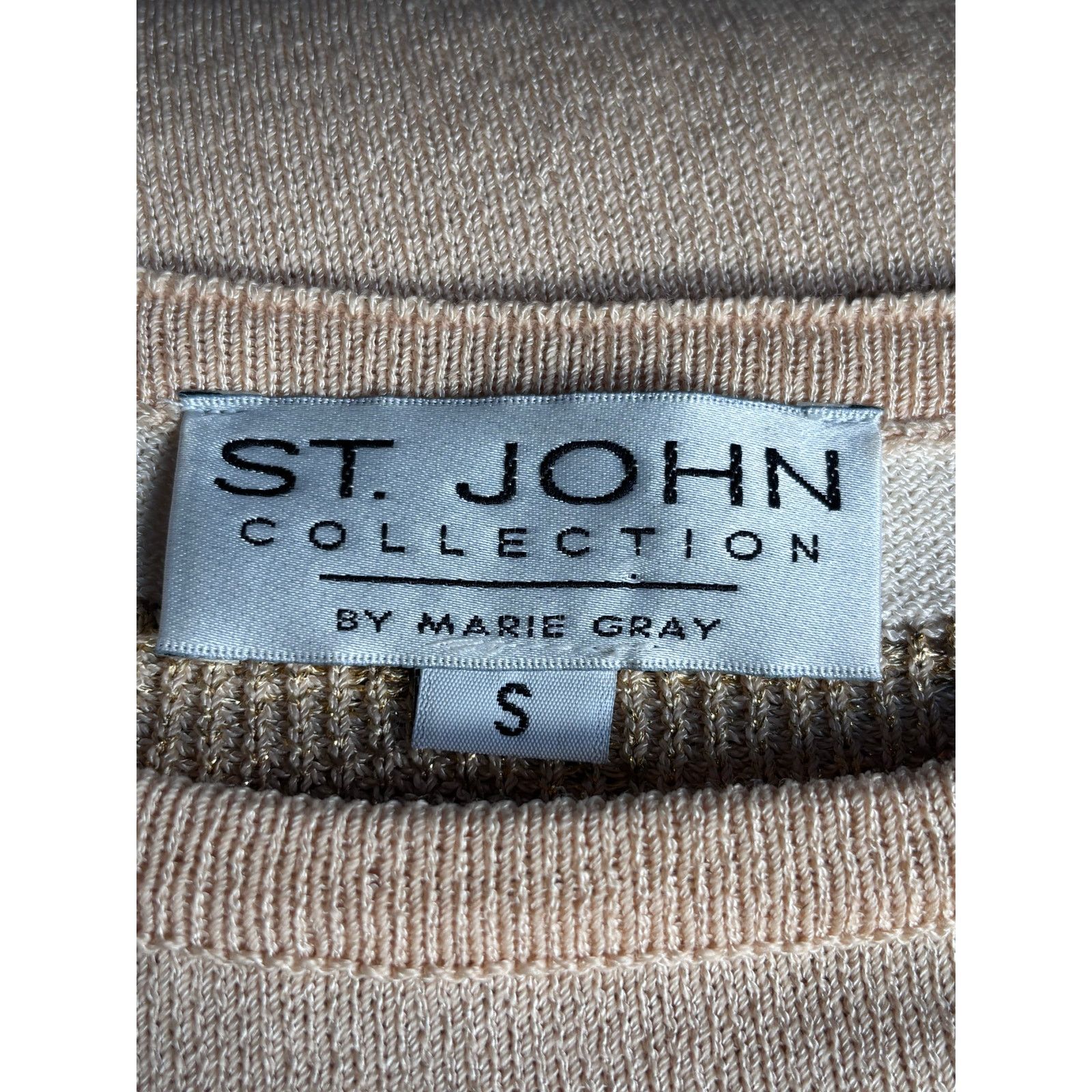 St. John Vintage St John Collection Nautical Rope Knit Tunic Sweater Size S / US 4 / IT 40 - 6 Thumbnail