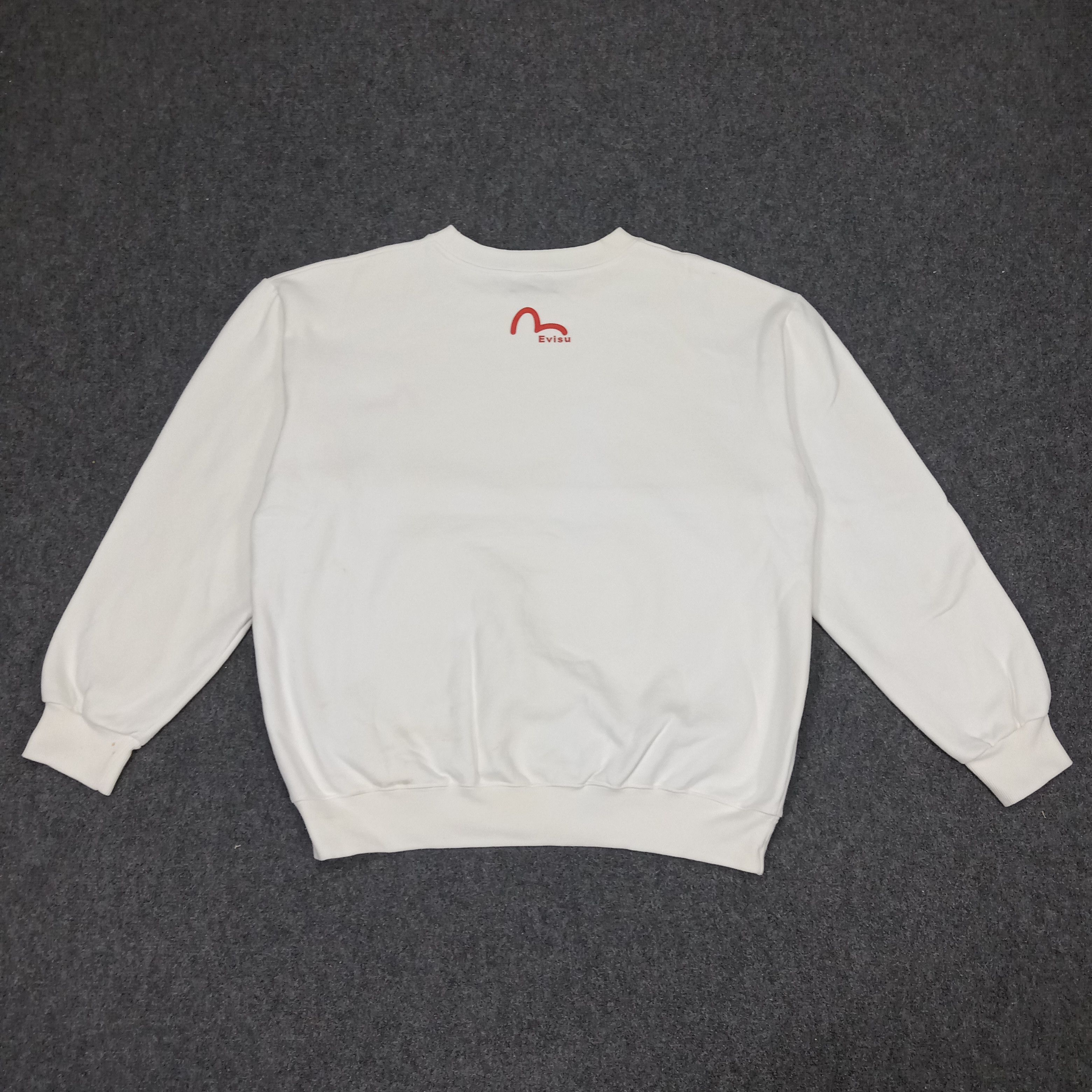 Evisu × Japanese Brand × Vintage EVISU Japanese Brand Playing Card Design Sweatshirt Size US XL / EU 56 / 4 - 5 Thumbnail