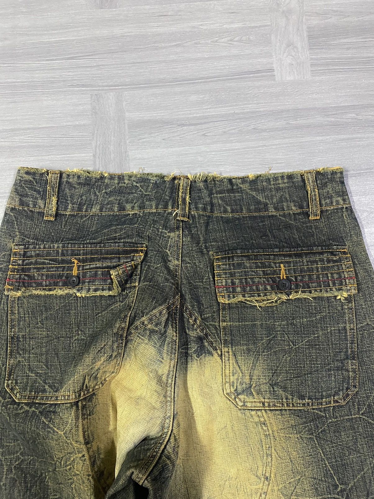 Woolrich Woolen Mills Vintage 90’s WOOLRICH Mudmax Claw Mark Baggy Denim Size US 35 - 22 Thumbnail