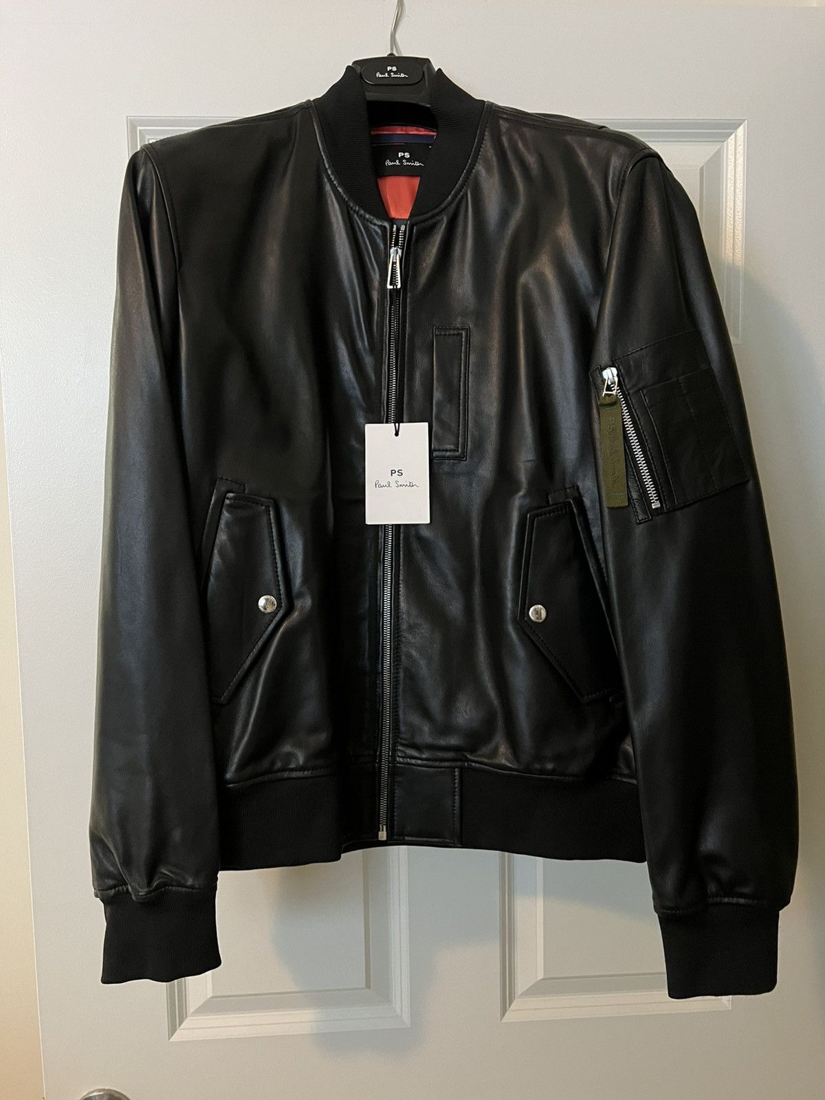 Paul Smith Paul Smith leather bomber jacket Size US M / EU 48-50 / 2 - 1 Thumbnail