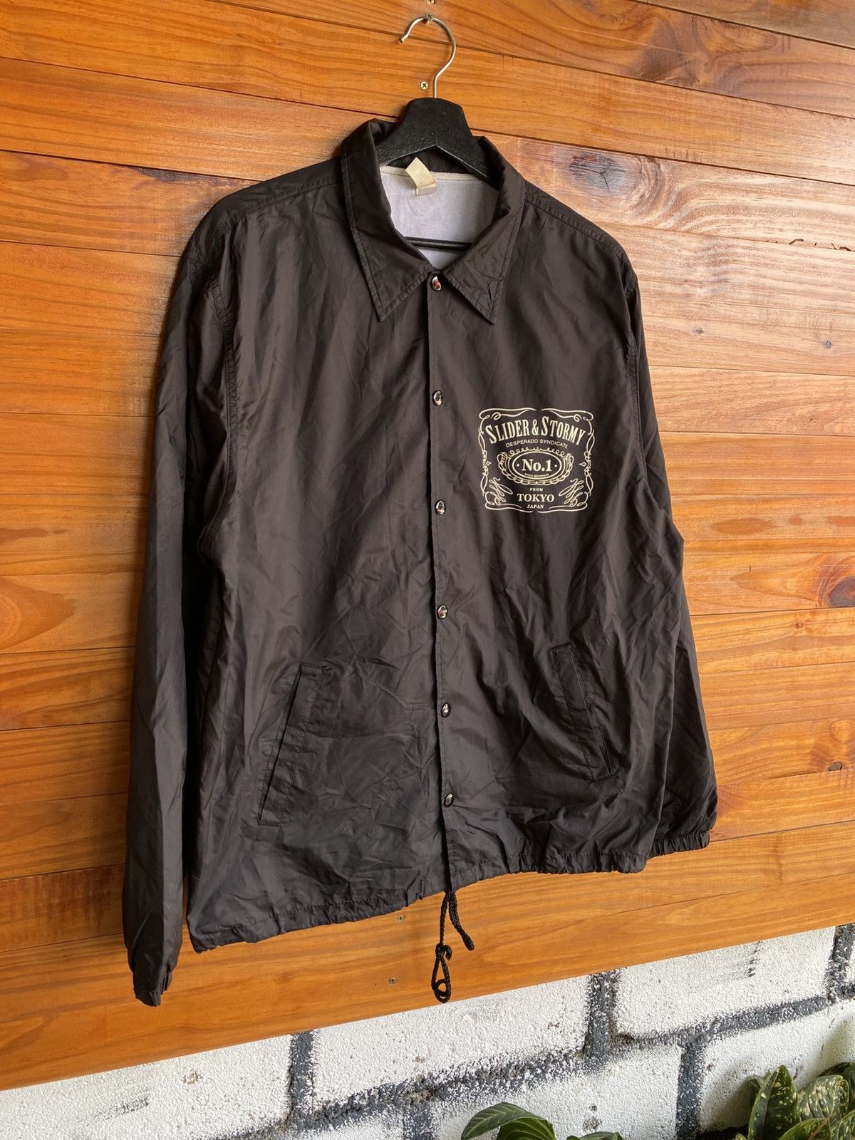 Japanese Brand Slider & Stormy Desperado Syndicate Coach Japan Streetwear Size US M / EU 48-50 / 2 - 5 Thumbnail