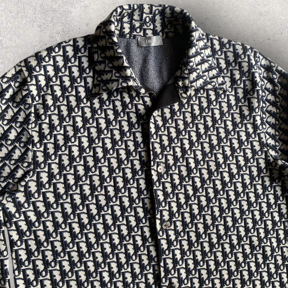 Dior SS20 Oblique Cotton Jacquard Shirt Size US XS / EU 42 / 0 - 1 Thumbnail