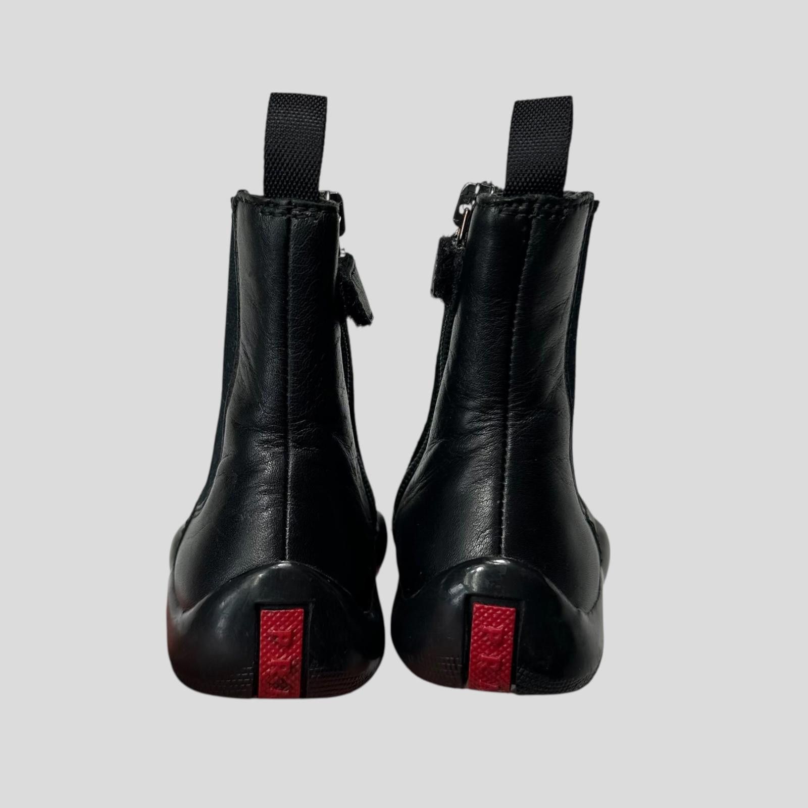 Prada Prada Sport 00’s Leather Zip Baby Boots 23 (1.5 - 2.5 years) Size ONE SIZE - 3 Thumbnail