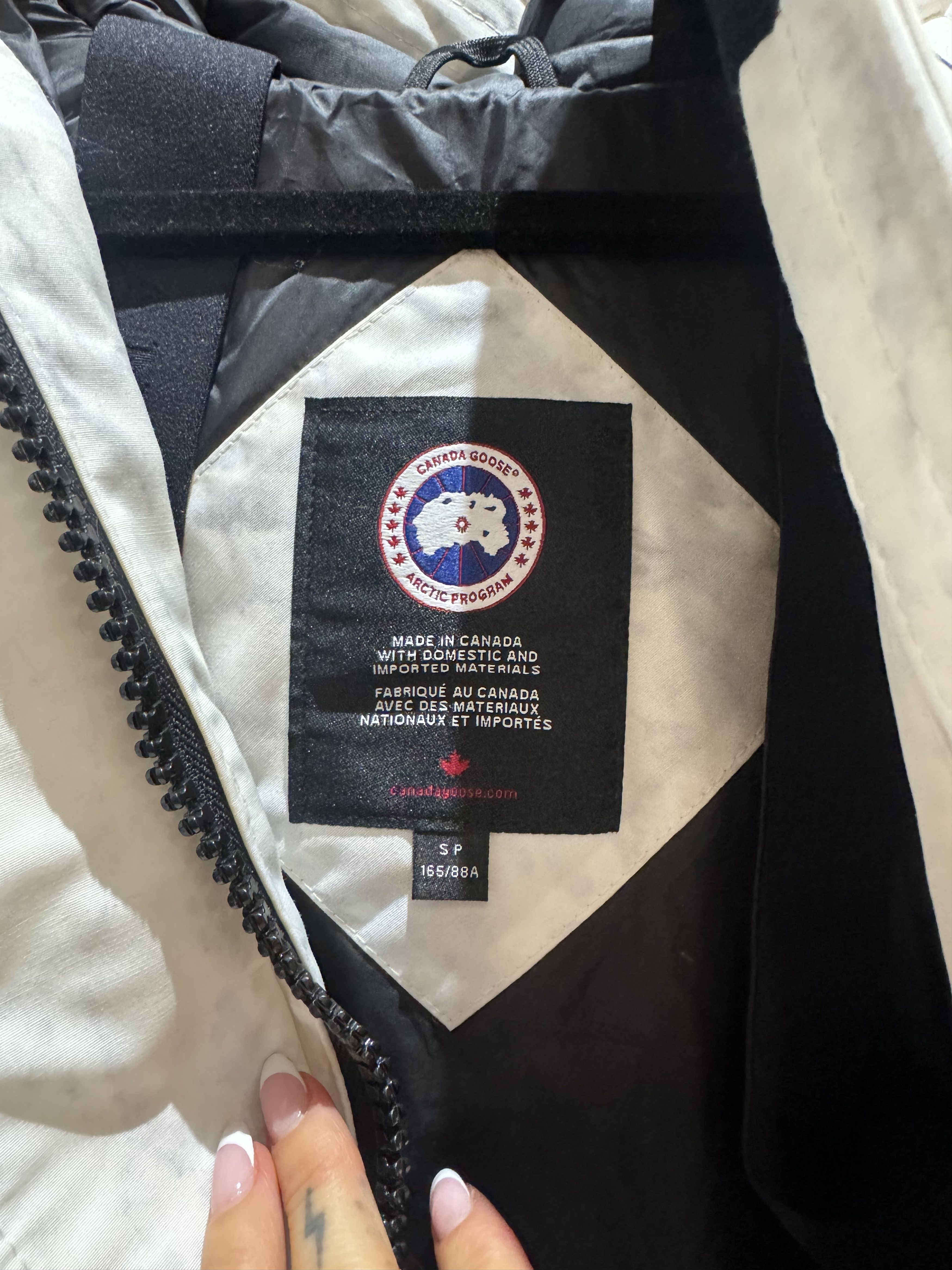 Canada Goose Canada Goose white expedition elmvale Size S / US 4 / IT 40 - 6 Thumbnail
