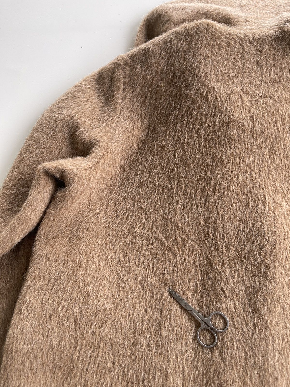 Vintage Vintage 80s Mohair Overcoat Size M / US 6-8 / IT 42-44 - 8 Thumbnail