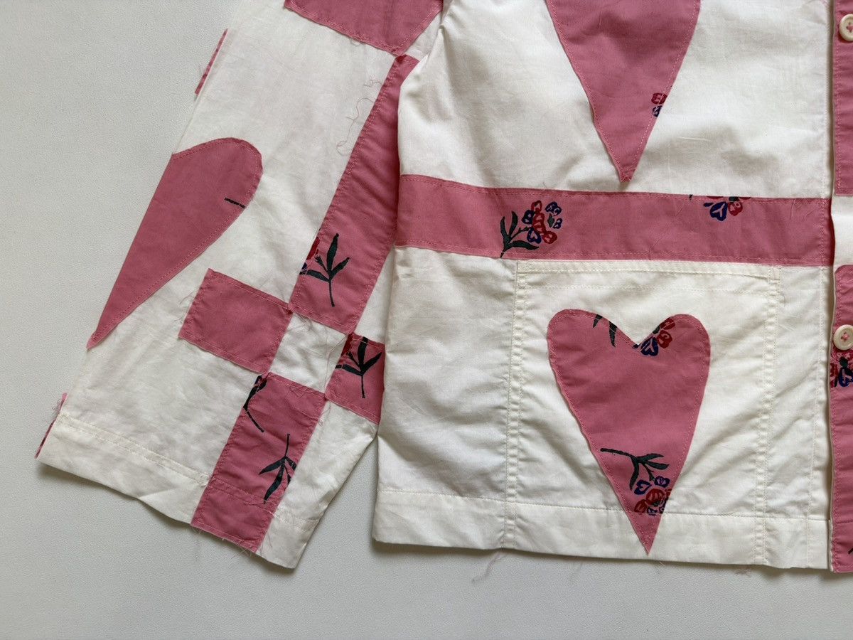 Story Mfg. S/S 24 Sample ‘Patch Work Hearts’ Over Shirt Size US M / EU 48-50 / 2 - 9 Thumbnail