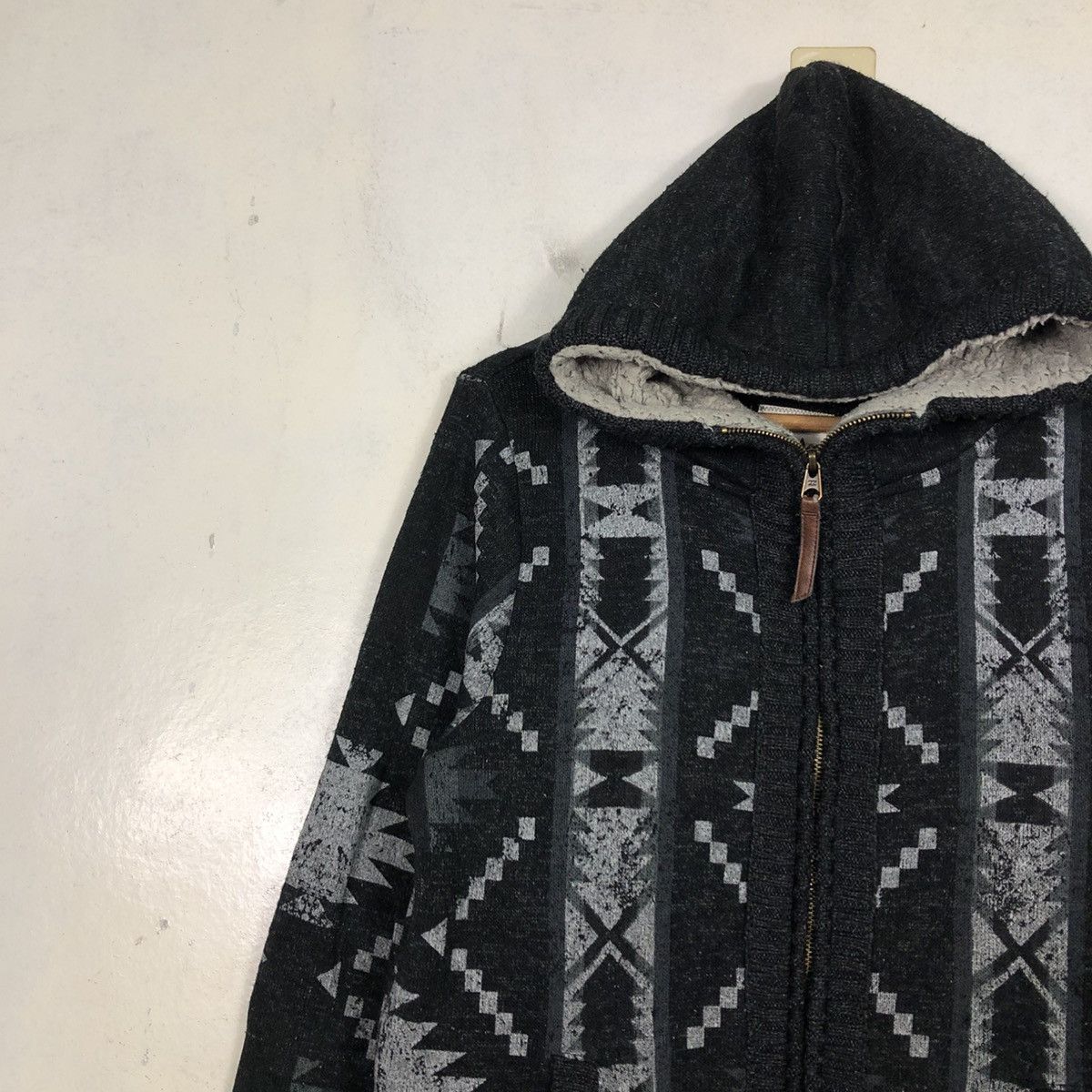 Japanese Brand 📌Vintage Billabong Bomber Jacket Fur Hoodie Navajo Aztec Size US M / EU 48-50 / 2 - 9 Thumbnail
