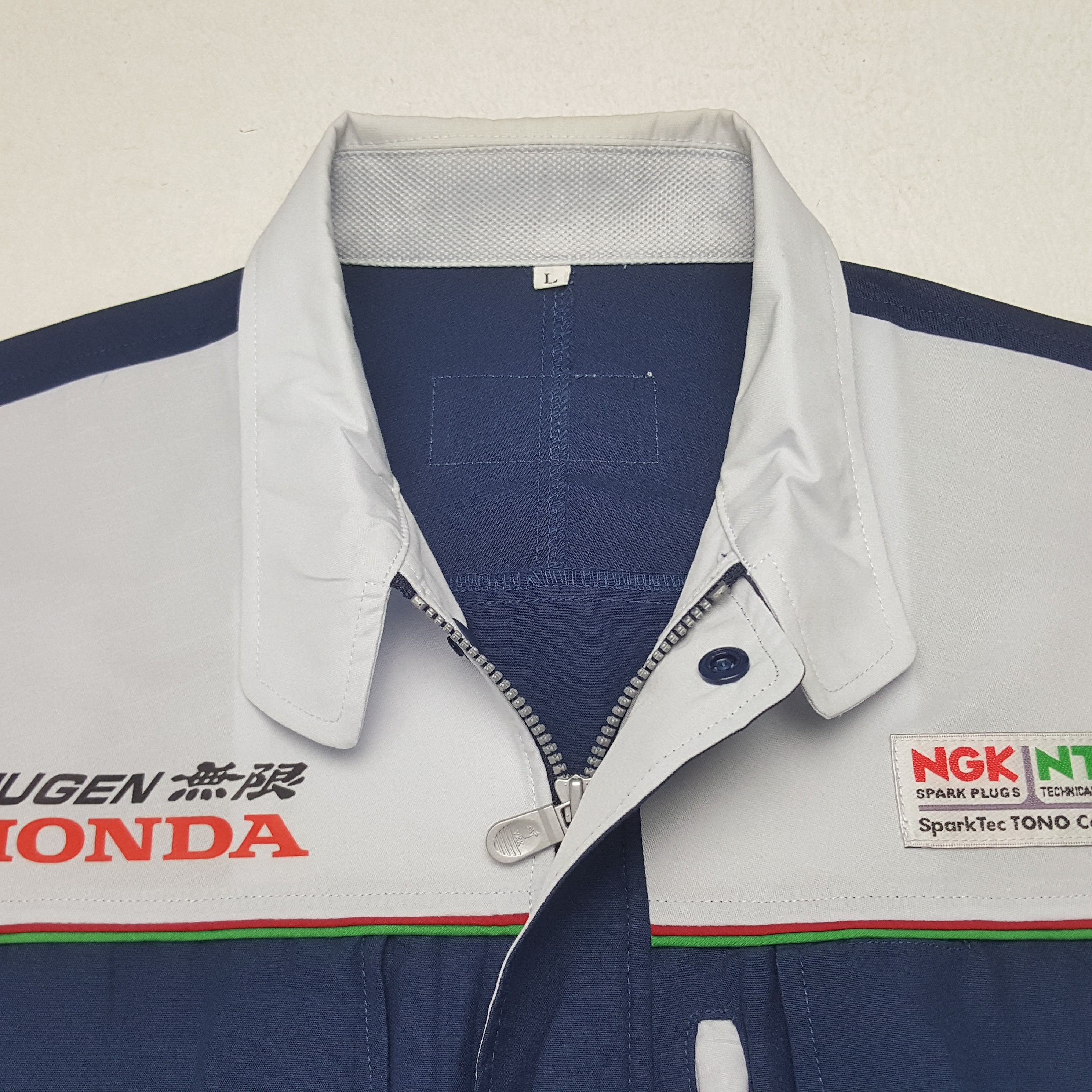 Honda × Vintage Vintage Mugen Honda Japanese Racing Team Custom Jacket Size US L / EU 52-54 / 3 - 5 Thumbnail