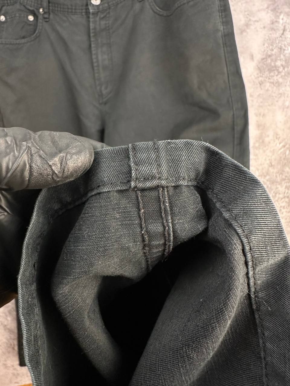 Balmain Balmain Paris Linen Blend Trousers Black Pants Regular Fit Size US 38 / EU 54 - 11 Thumbnail