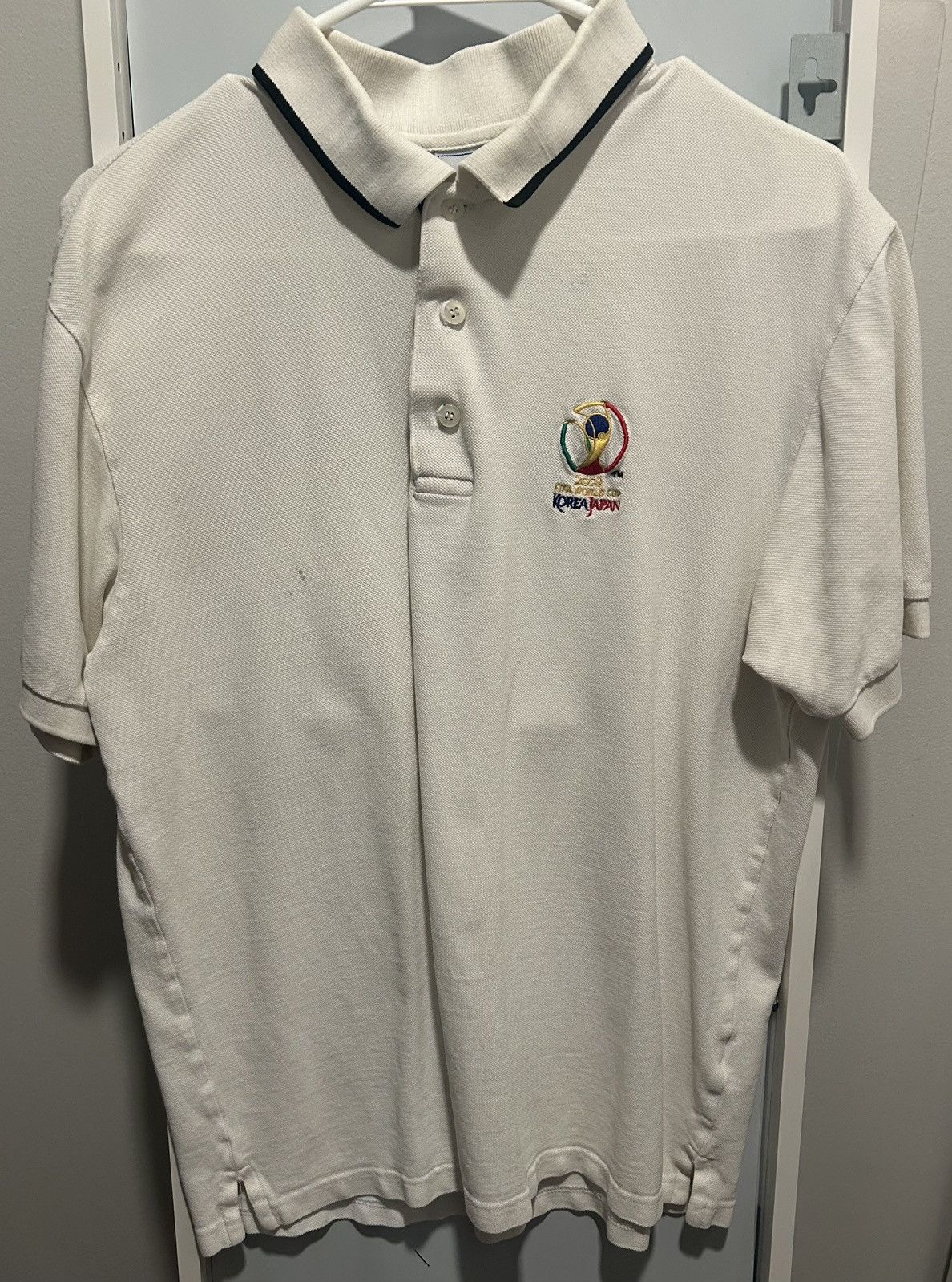 Vintage Fifa world cup 2002 official polo Size US M / EU 48-50 / 2 - 2 Thumbnail