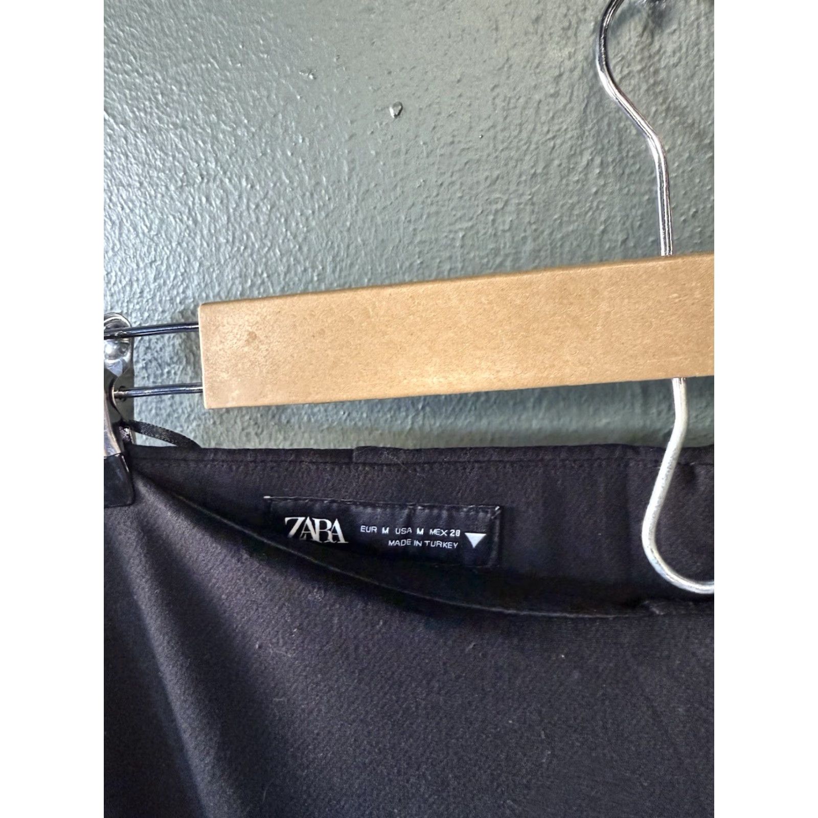 Zara Zara Black Womens Business Shorts Short M Medium Chino Regular Size Zara Women Virtue? Size 32" / US 10 / IT 46 - 3 Thumbnail