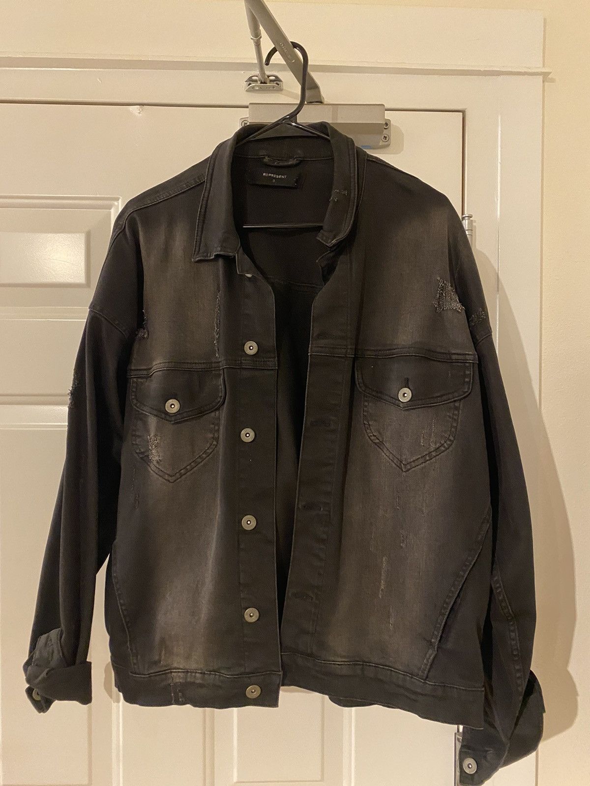 Represent Clo. Represent Distressed Denim Jacket Size US M / EU 48-50 / 2 - 1 Thumbnail