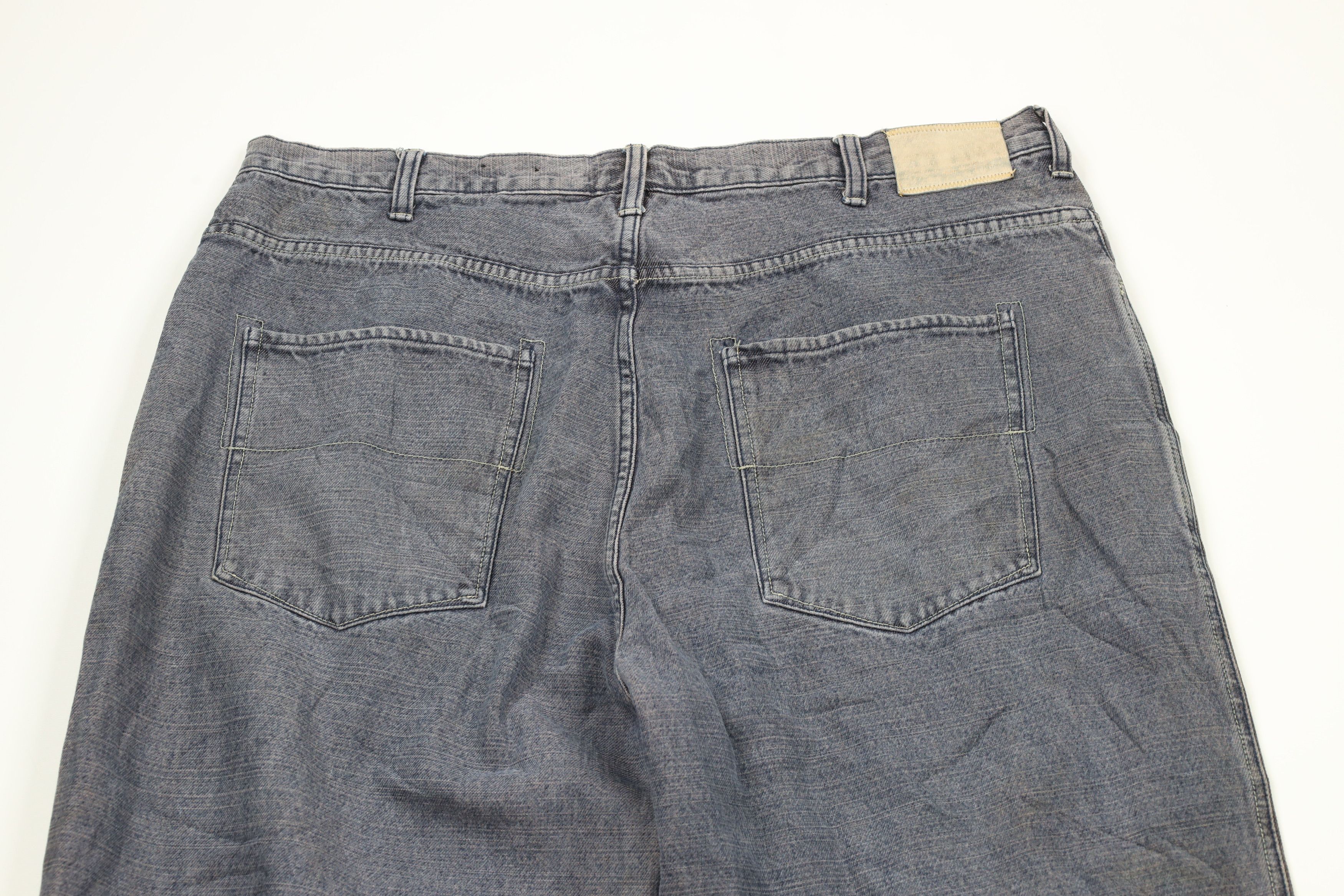 Sean John × Vintage Vintage 90s Sean John Spell Out Baggy Wide Leg Denim Jeans Size US 40 / EU 56 - 10 Thumbnail