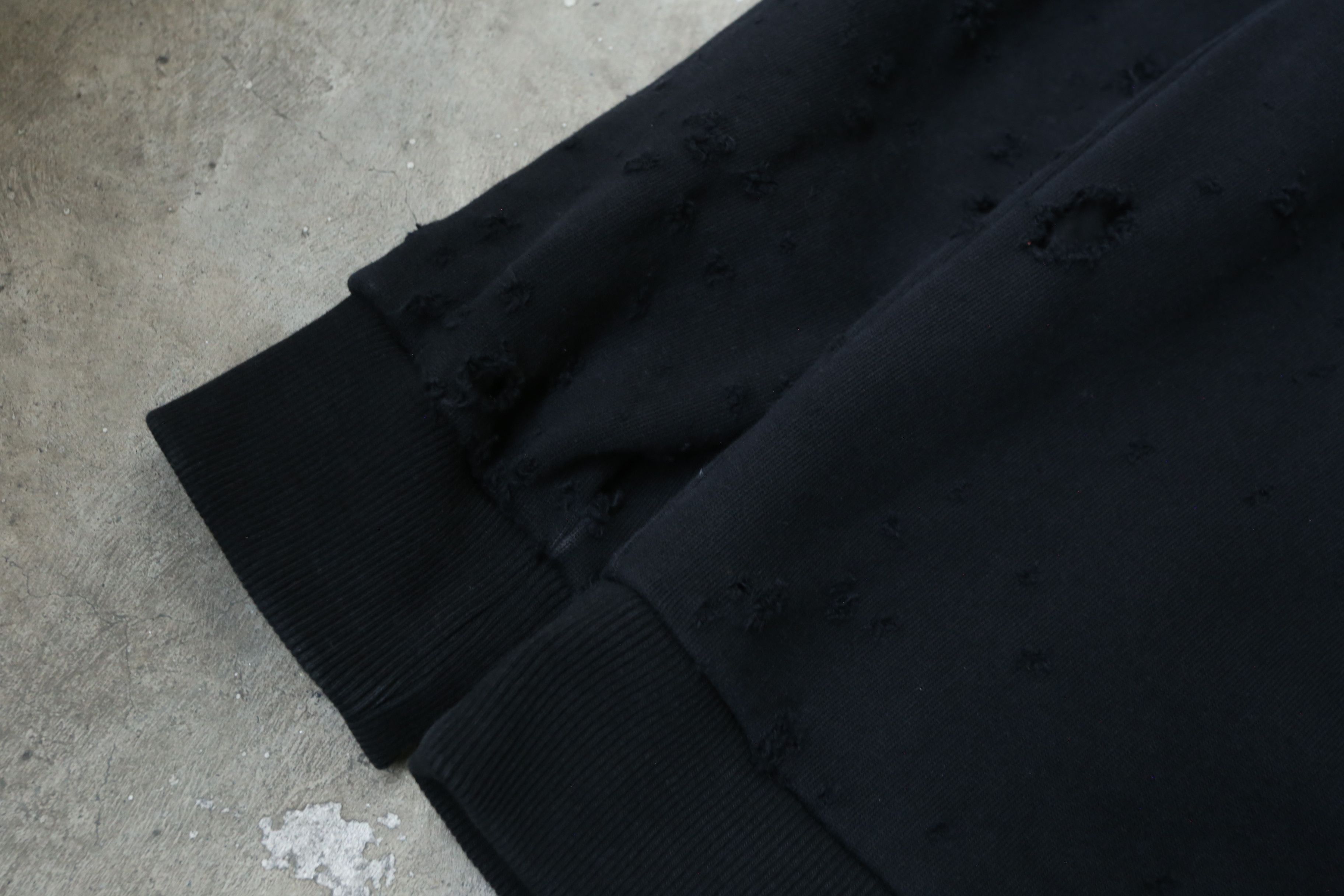 Givenchy Givenchy - Riccardo Tisci - F/W 15 - Destroyed Hoodie Size US L / EU 52-54 / 3 - 10 Thumbnail