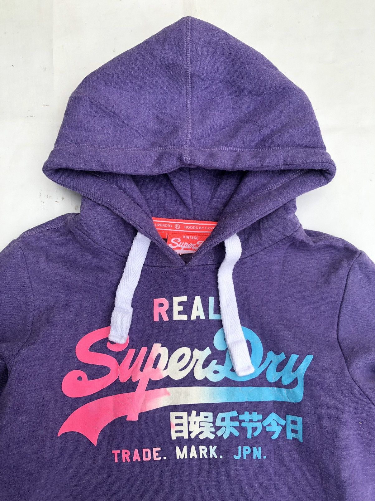 Japan Vintage SuperDry Hoodie Punk Rock Style