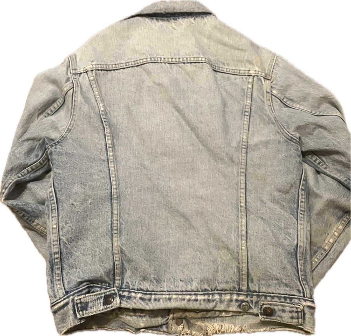 Levi's × Vintage 80’s Thrashed Levi’s Trucket Jacket Size US M / EU 48-50 / 2 - 4 Thumbnail
