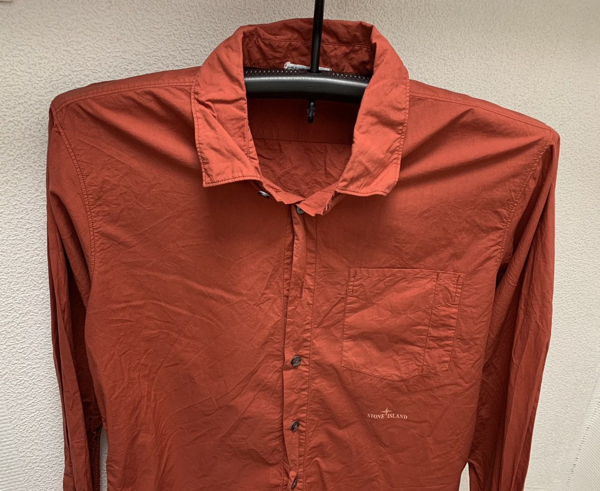 Stone Island Stone Island vintage shirt 1990th L SI Massimo Osti Size US L / EU 52-54 / 3 - 3 Thumbnail