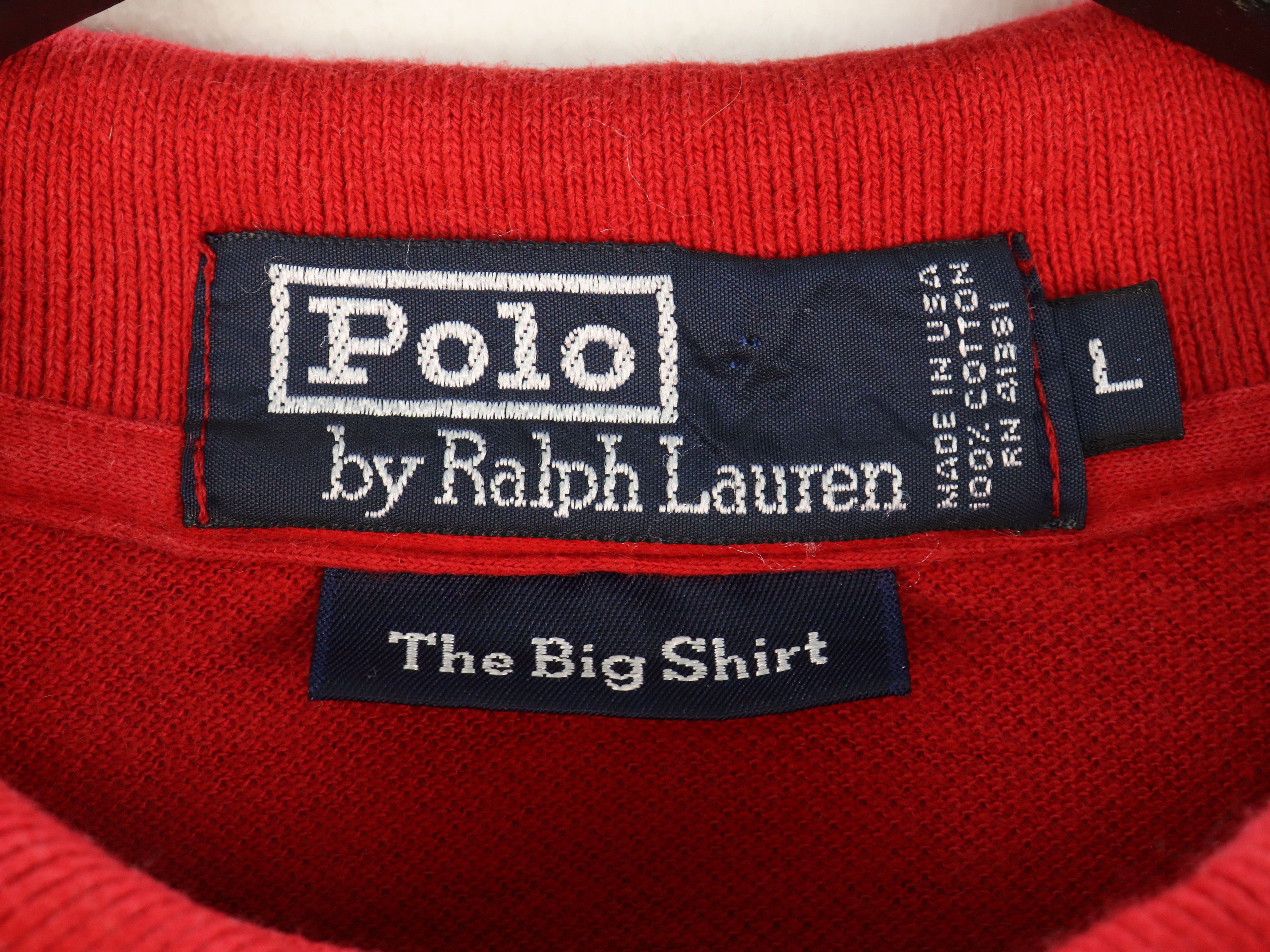 Polo Ralph Lauren × Ralph Lauren Polo Ralph Lauren Polo Bear '93 Single Pocket The Big Shirt Size US XXL / EU 58 / 5 - 9 Thumbnail
