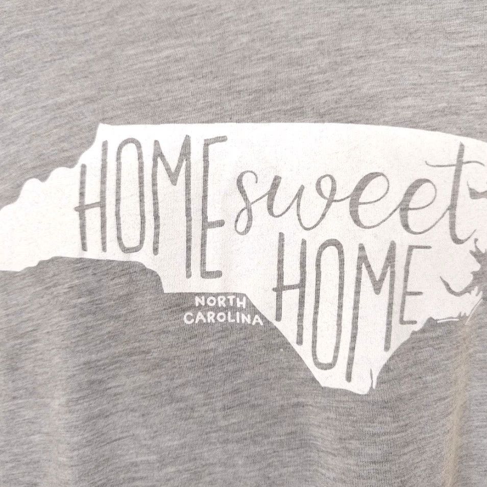 Vintage **Gold Rush North Carolina Women's Small Gray Home Sweet Home Tee** User: Gold Rush North Carolina Women's Small Gray Home Sweet Home Tee Size S / US 4 / IT 40 - 3 Thumbnail