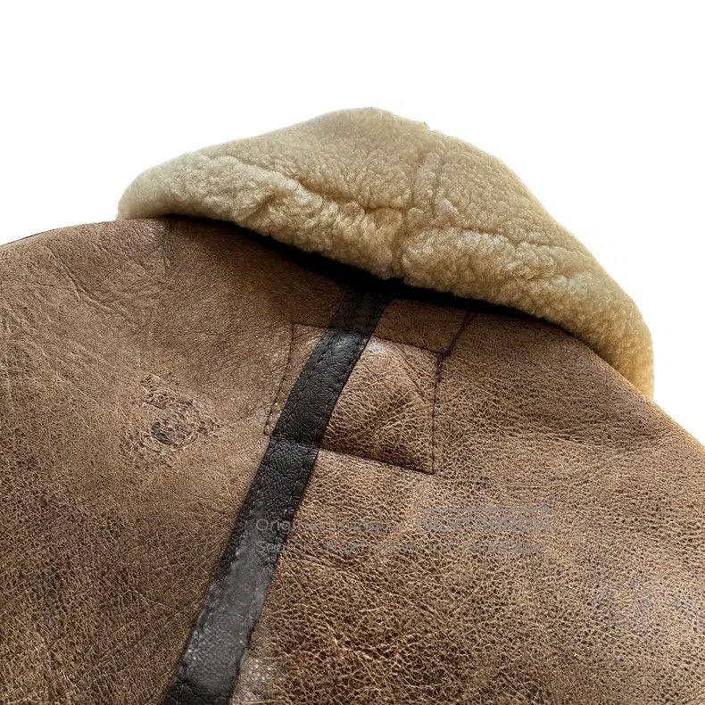 Schott Schott B3 fur integrated sheepskin coat Size US L / EU 52-54 / 3 - 4 Thumbnail