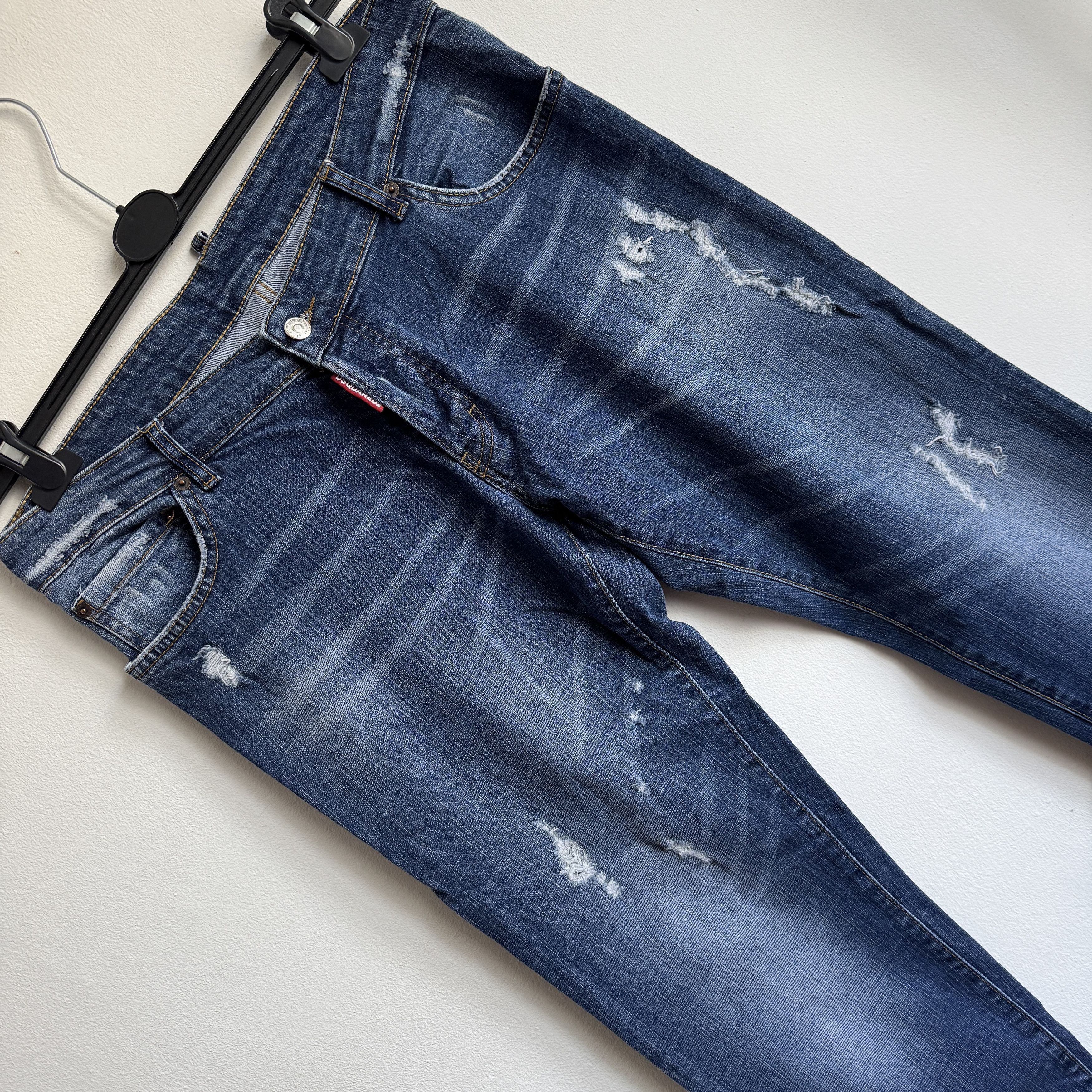 Dsquared2 Dsquared2 Easy Slim Jeans Mens Denim Pants Size 50 Size US 34 / EU 50 - 5 Thumbnail