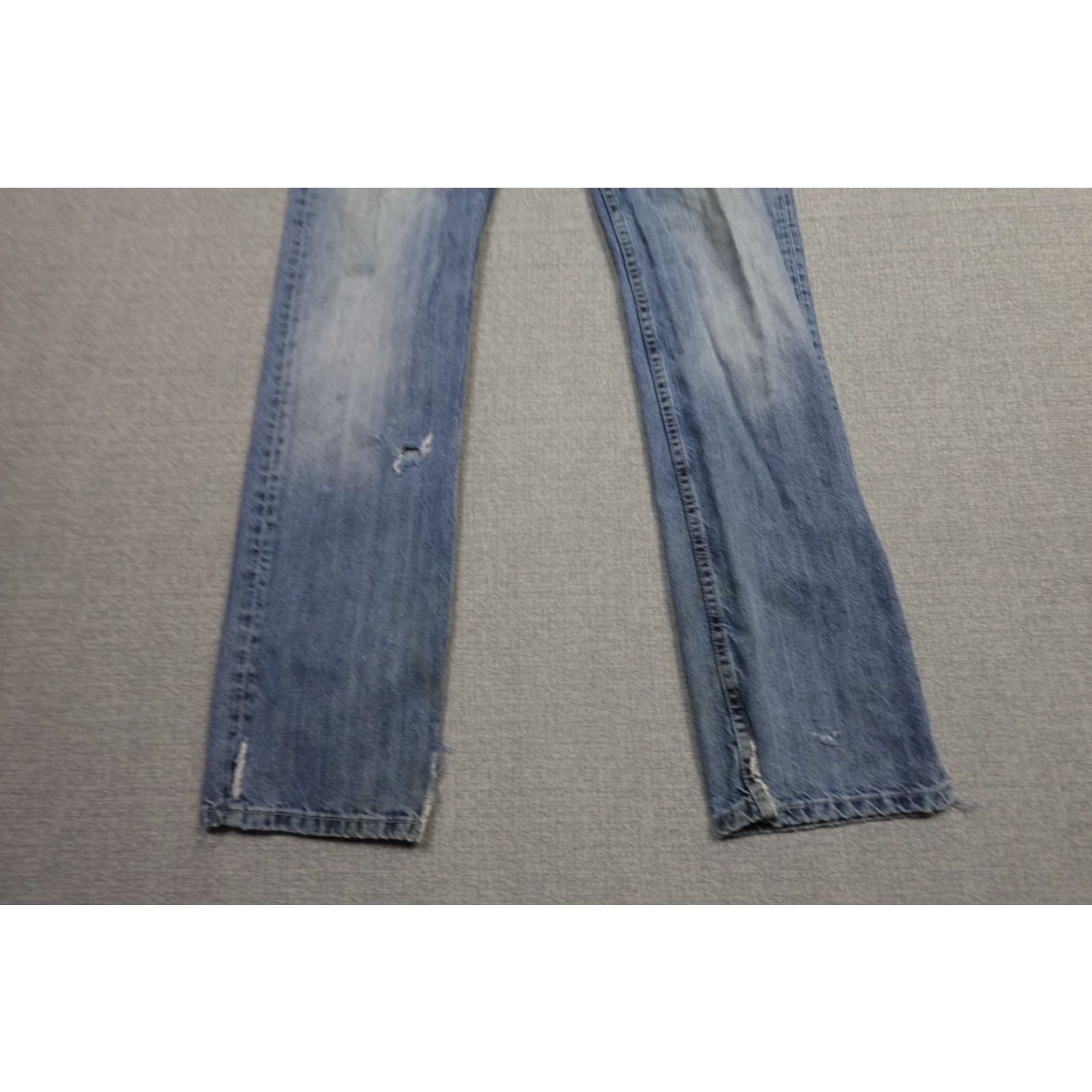 Levi's Levi's 514 Jeans Men 30x32 Blue Slim Straight Light Wash Denim Rancher Western Size US 30 / EU 46 - 3 Thumbnail