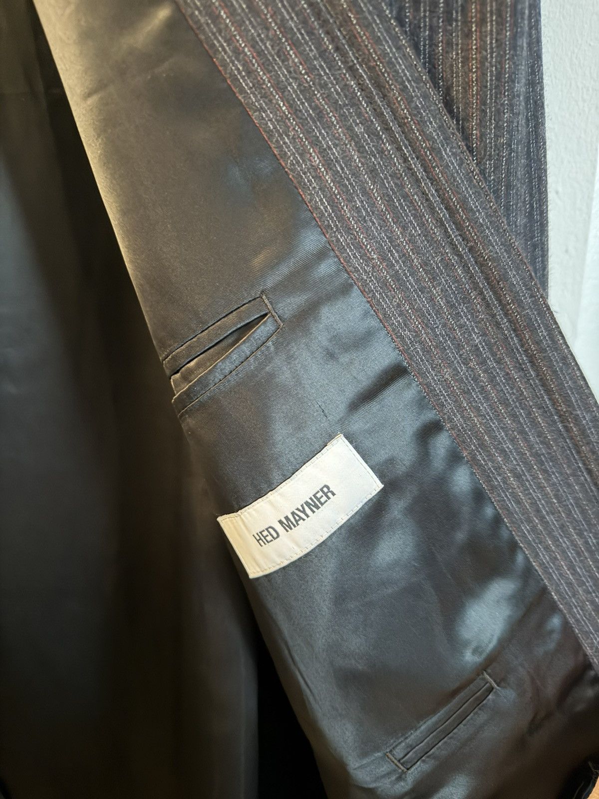 Hed Mayner Rare Hed Mayner collarless blazer oversized new Size 40R - 5 Thumbnail