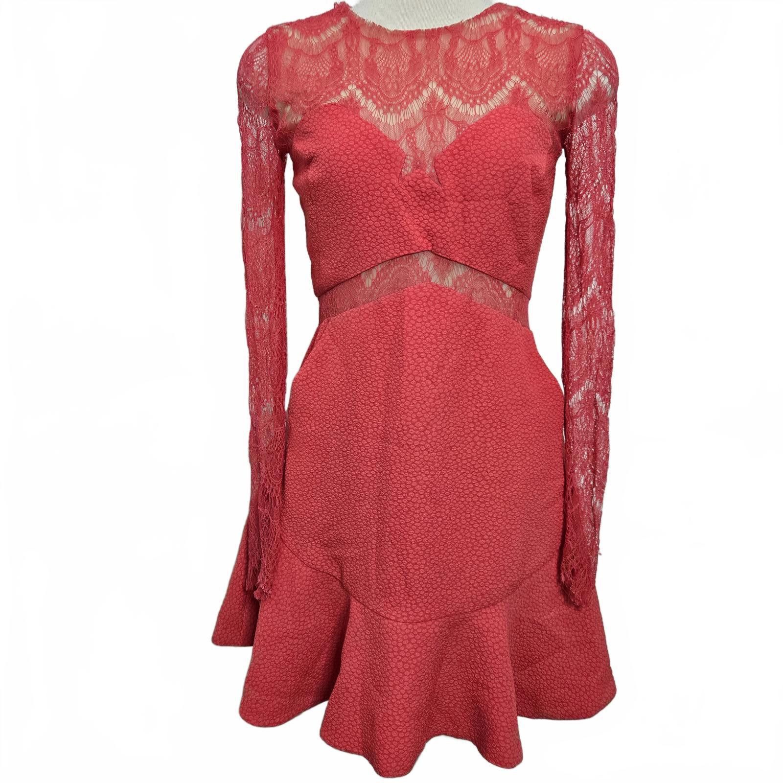 Designer Three Floor Dress One Oh One Paradise Fit Flare Size S / US 4 / IT 40 - 1 Thumbnail
