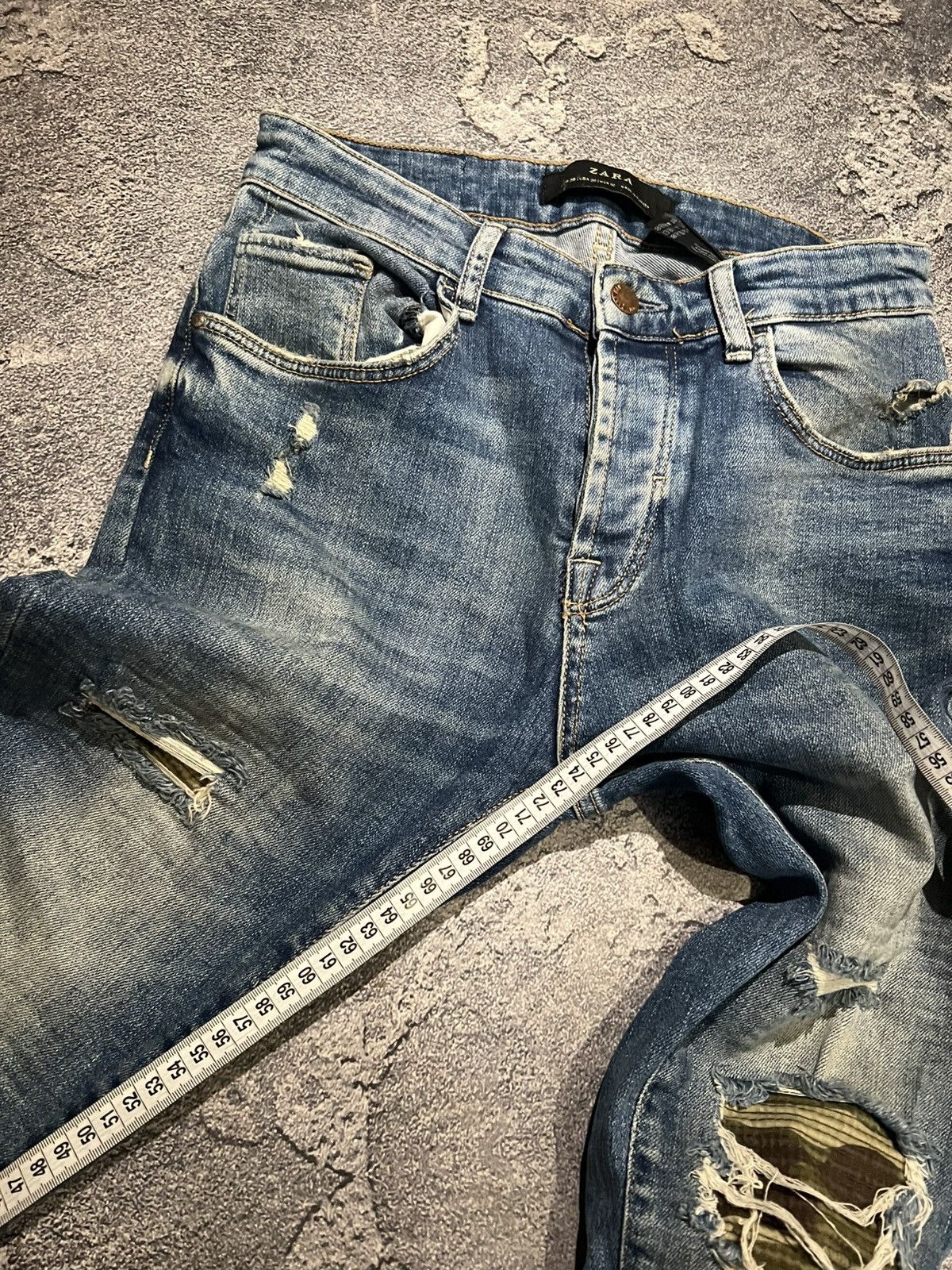 Vintage Vintage Minimal Relaxed Skinny Glamour Jeans Y2K Size US 38 / EU 54 - 7 Thumbnail