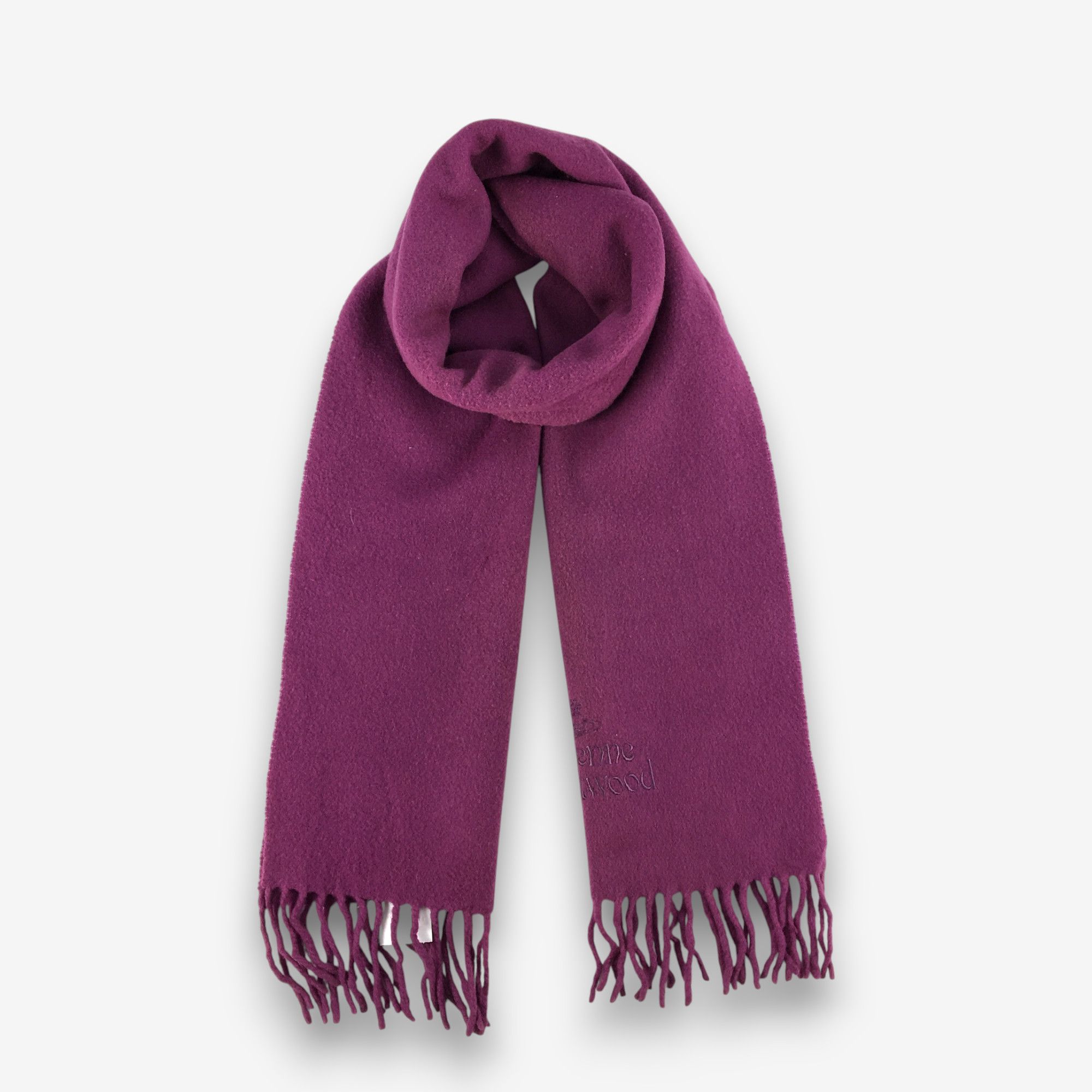 Vivienne Westwood Vintage Vivienne Westwood Scarf Muffler Orbs Wool Scarves Size ONE SIZE - 4 Thumbnail