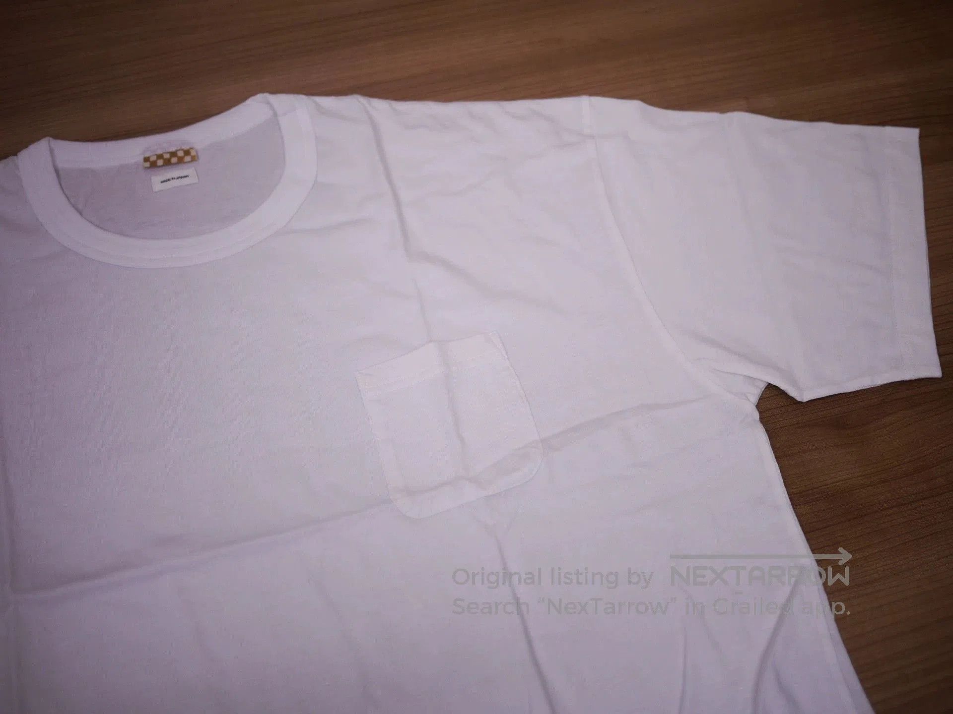Visvim White Short-Sleeve Pocket T-Shirt. Size US XXL / EU 58 / 5 - 2 Thumbnail