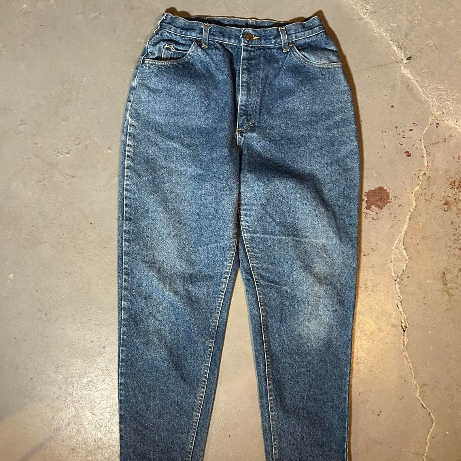 Lee 90s carhartt flannel lined blue Size US 28 / EU 44 - 5 Thumbnail