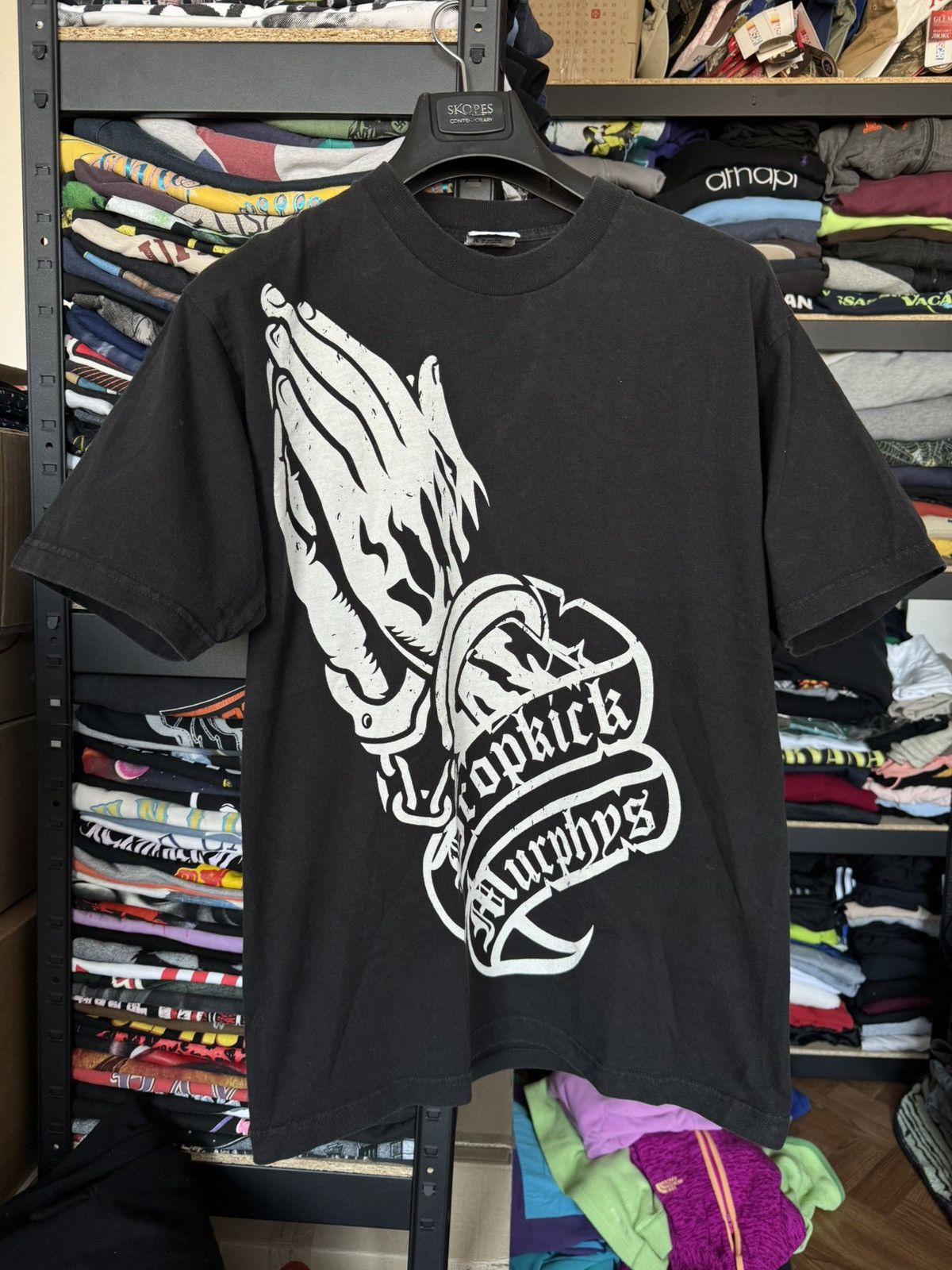 Vintage Vintage dropkick murphys big logo tee USA size L Size US L / EU 52-54 / 3 - 1 Thumbnail