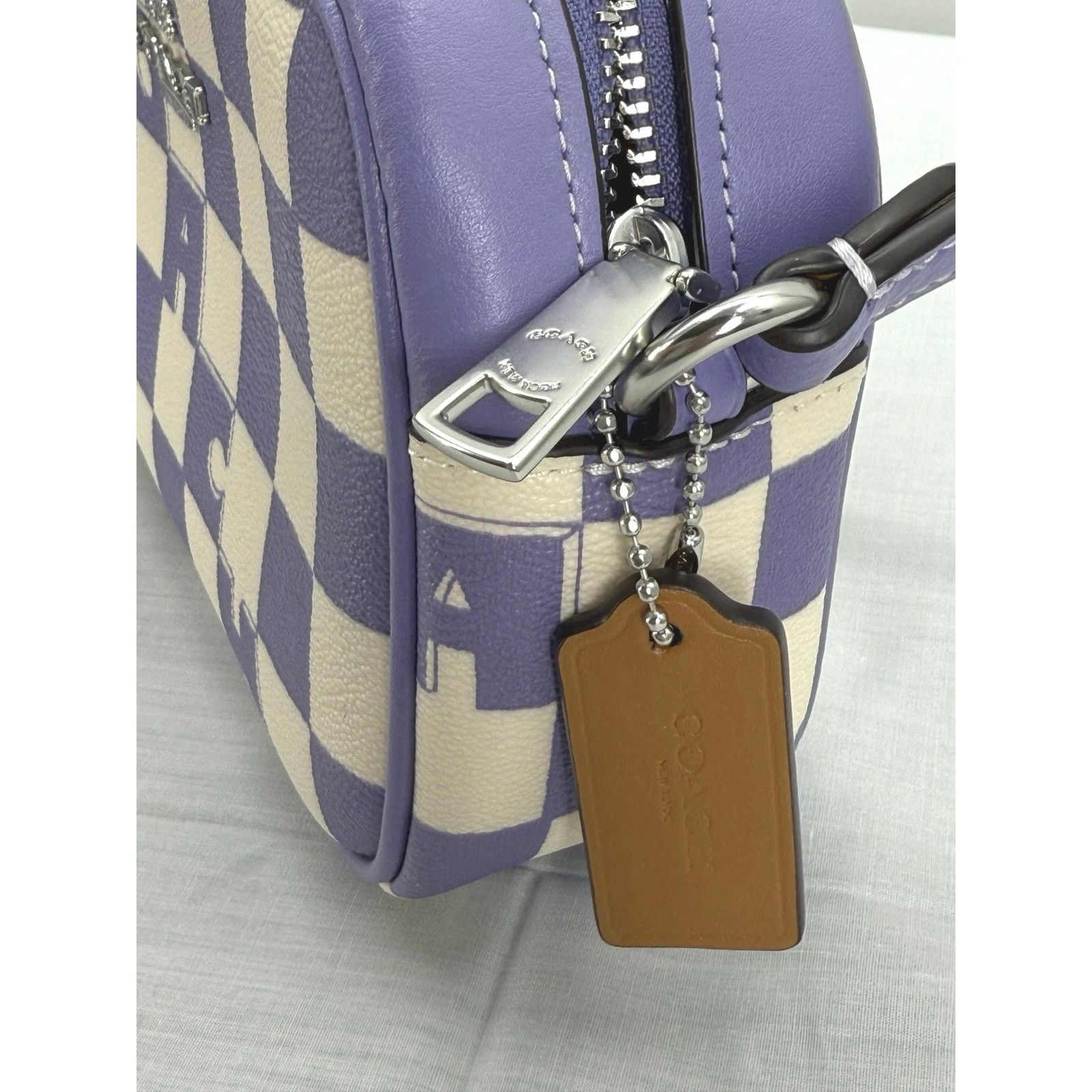 Coach Coach Outlet Mini Jamie Camera Bag Checkerboard Print Size ONE SIZE - 10 Thumbnail