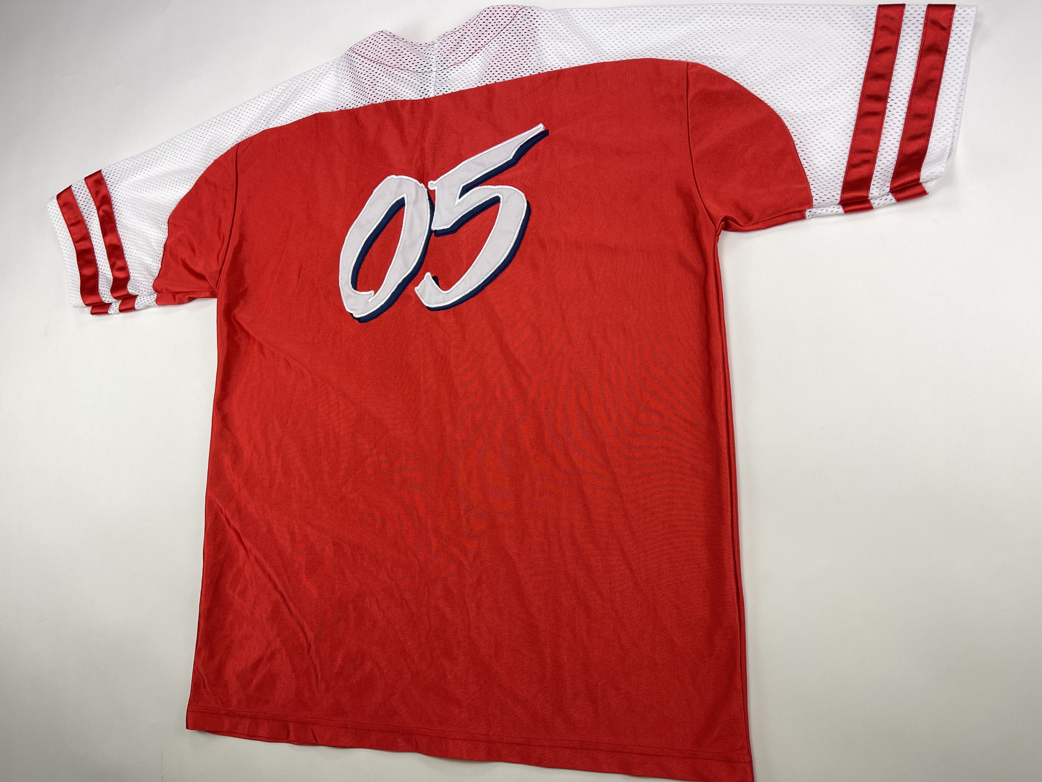 Fubu FUBU jersey, red, vintage hip hop t-shirt, 90s hip hop L Size US L / EU 52-54 / 3 - 4 Thumbnail