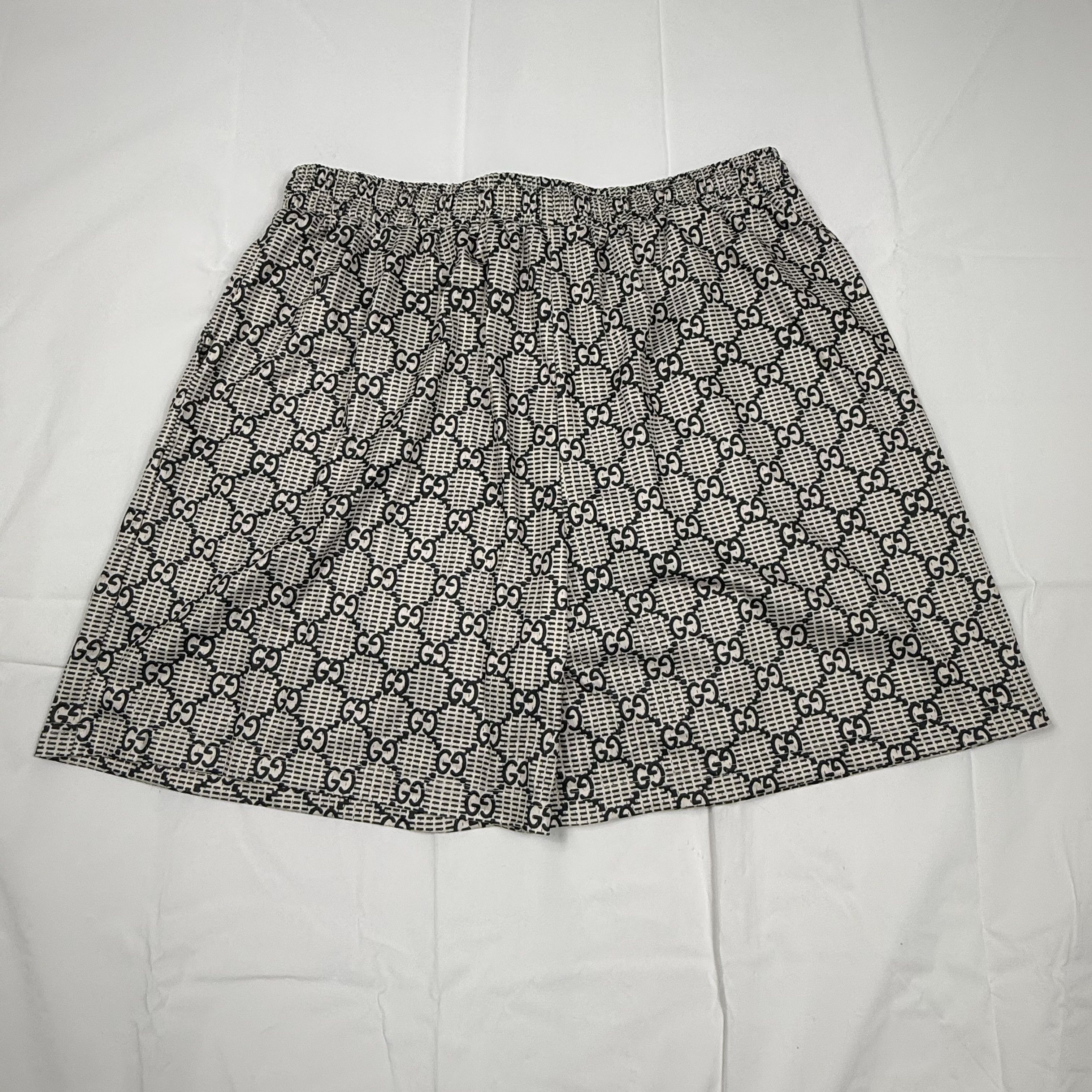 Other OB Mens XXL Monogram Mesh Athletic Shorts Drawstring New Size US 41 - 4 Thumbnail