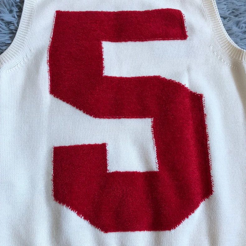 Gucci Fleece number vest 2501-Nextarrow