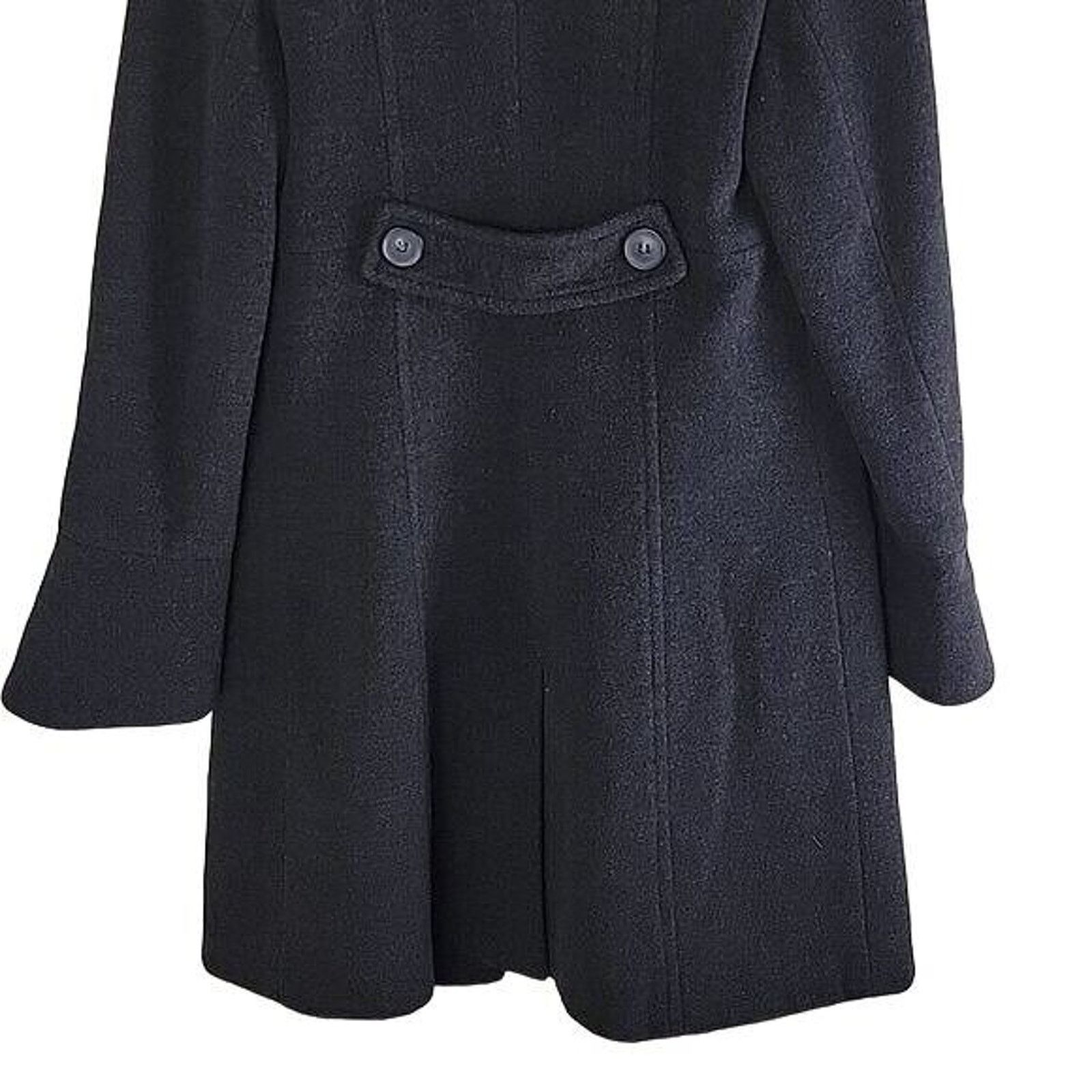 DKNY DKNY Wool Cashmere Blend Overcoat Size M / US 6-8 / IT 42-44 - 7 Thumbnail