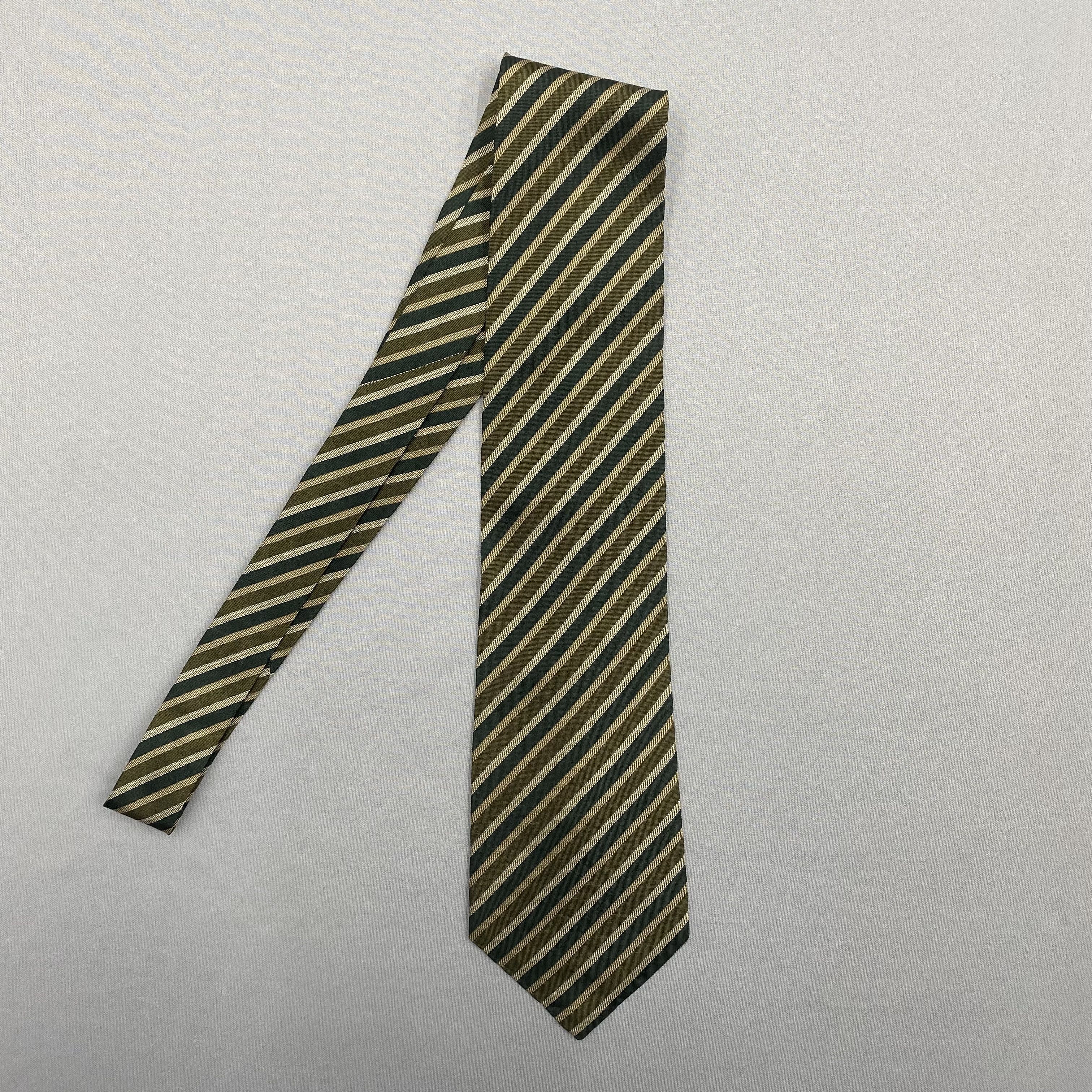 Yohji Yamamoto Vintage Yohji Yamamoto Y'saccs Pour Homme SILK Necktie Size ONE SIZE - 4 Thumbnail