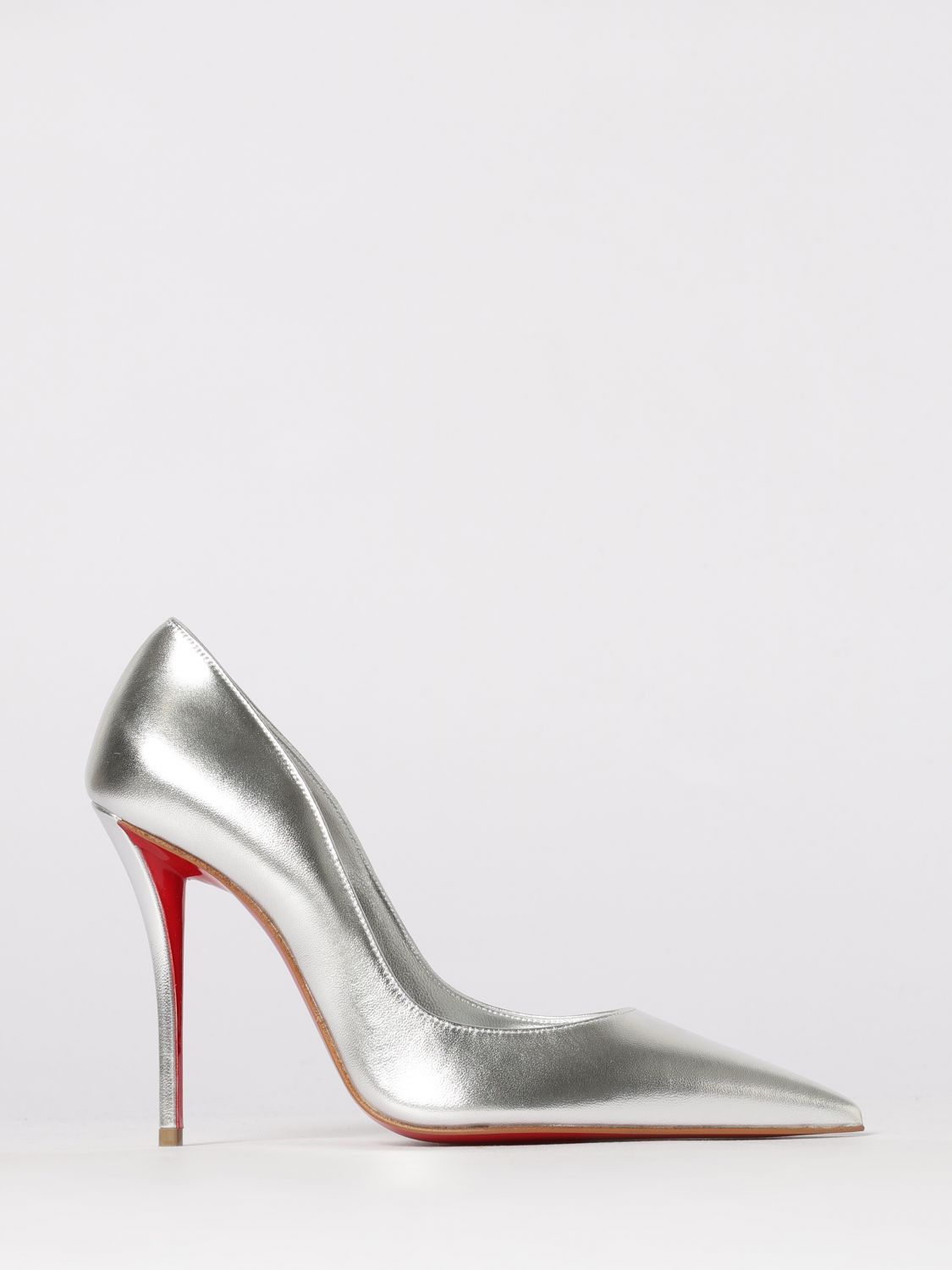 Christian Louboutin Christian Louboutin Pump Woman Silver Size US 9 / IT 39 - 1 Thumbnail