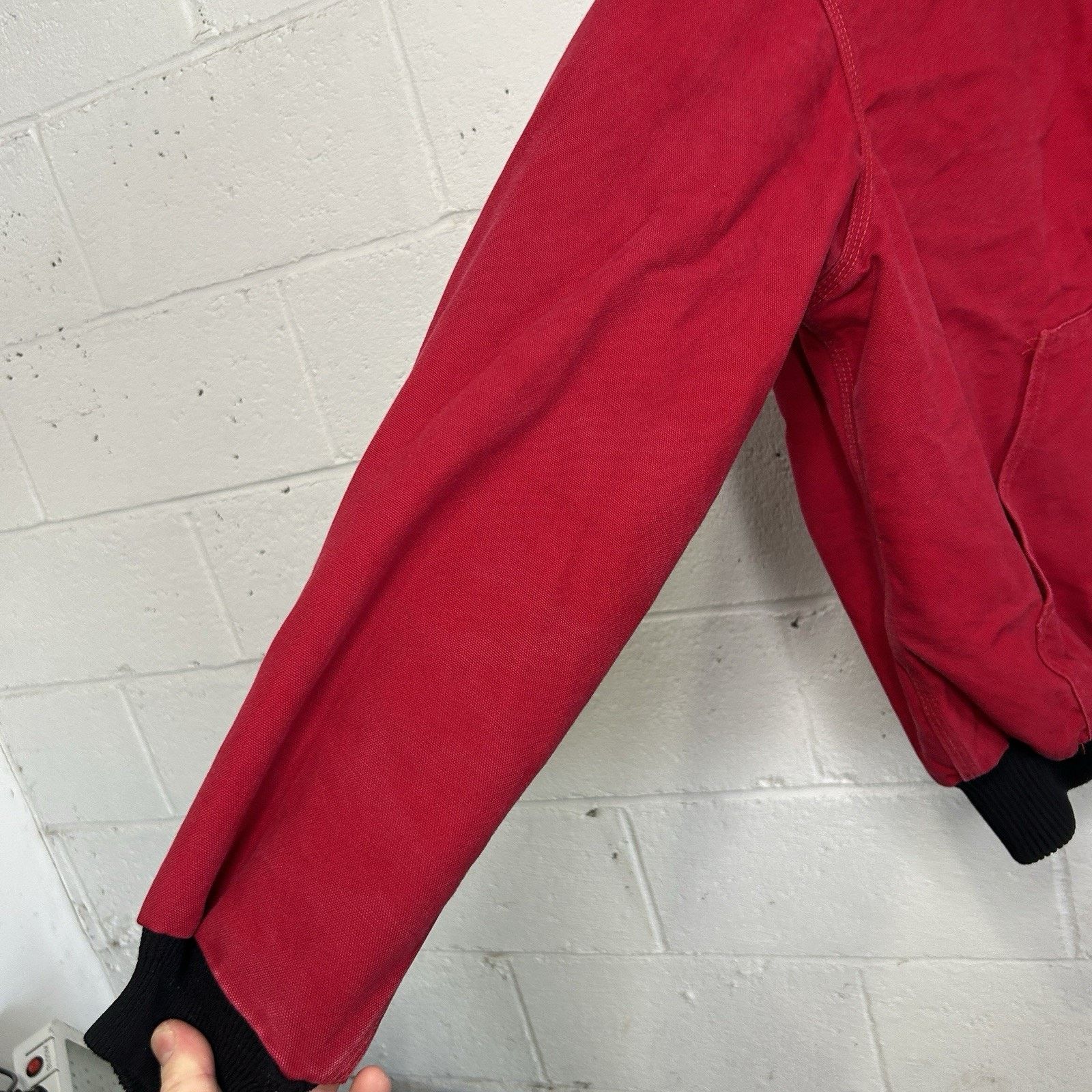 Carhartt Vintage Carhartt Quilted Hooded Active Jacket “Red” J04 RED Size US L / EU 52-54 / 3 - 6 Thumbnail